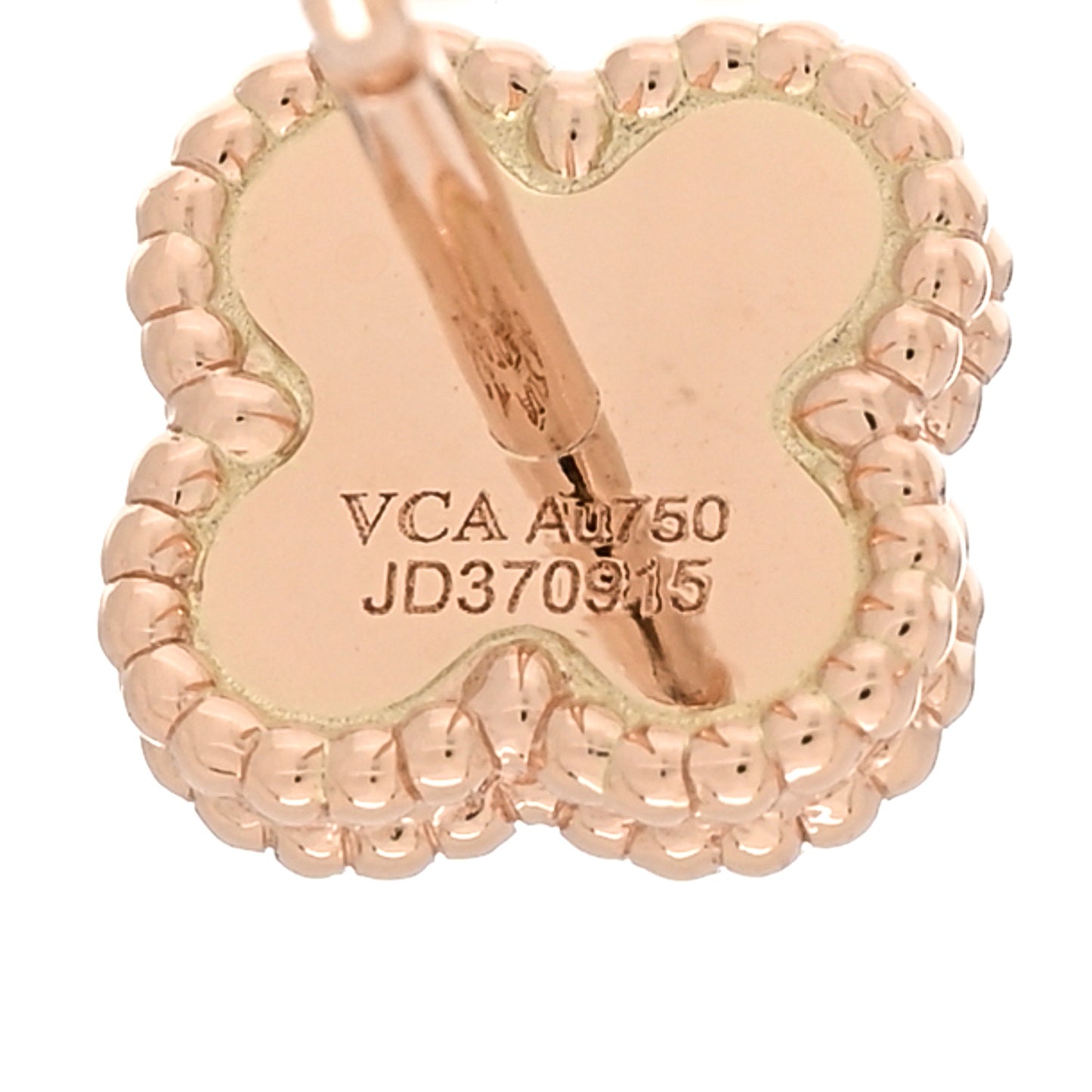 18K Rose Gold Sweet Alhambra Earrings