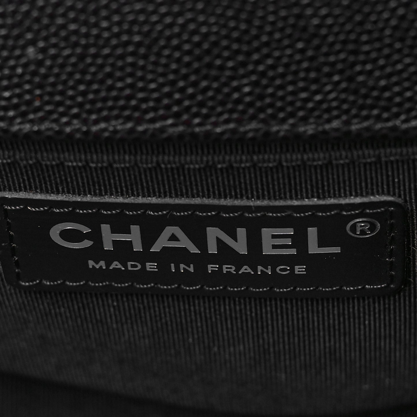 Caviar Quilted Small Boy Flap Black