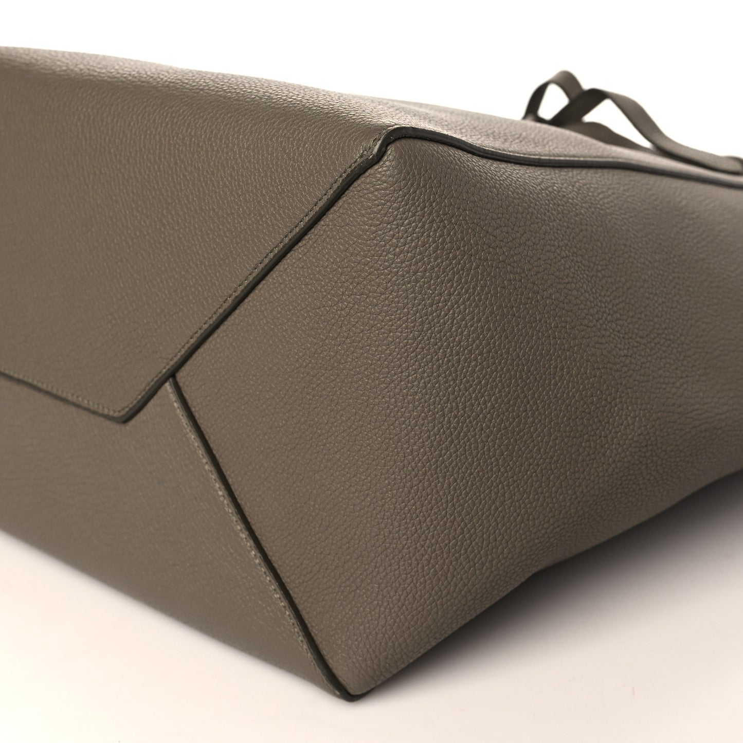 Soft Grained Calfskin Small Belt Cabas Phantom Taupe
