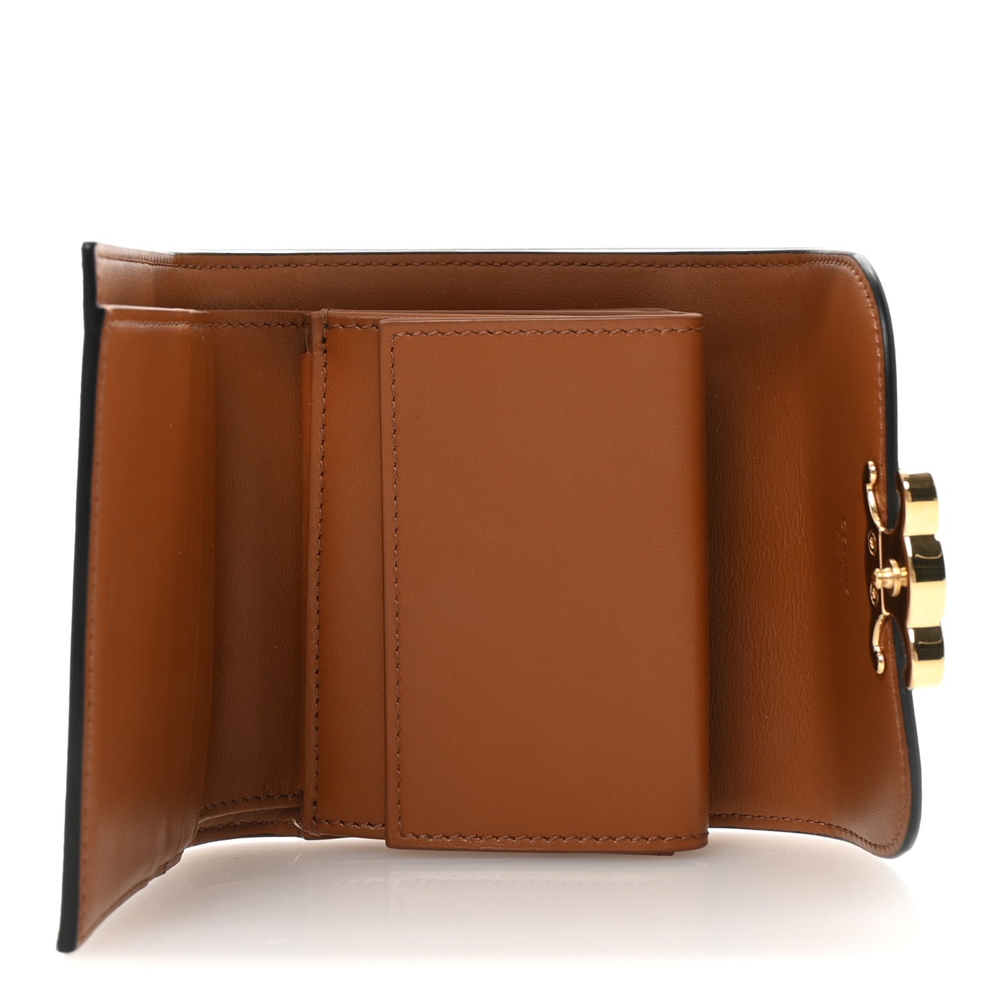 Triomphe Canvas Small Triomphe Wallet Tan