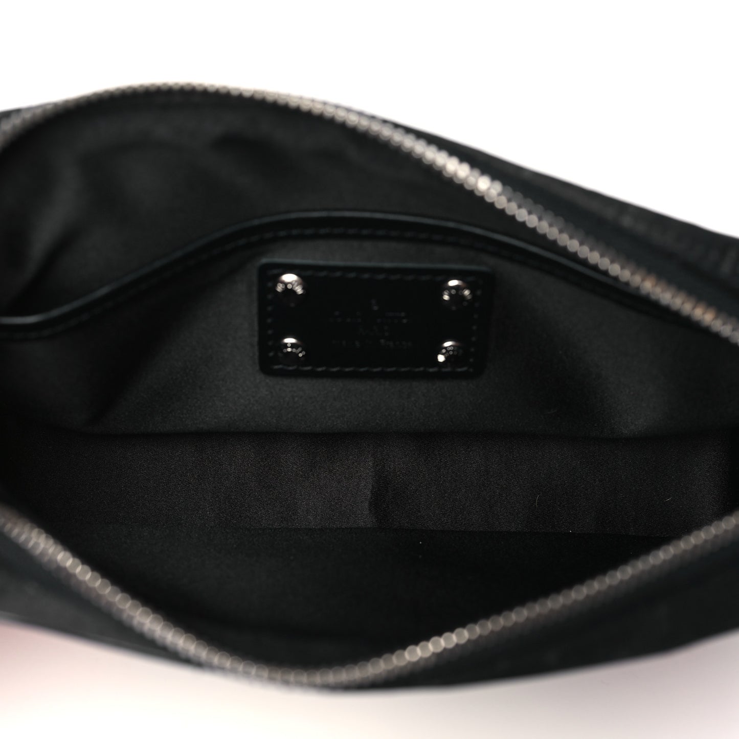 Satin Mini Monogram Conte De Fees Pochette Black