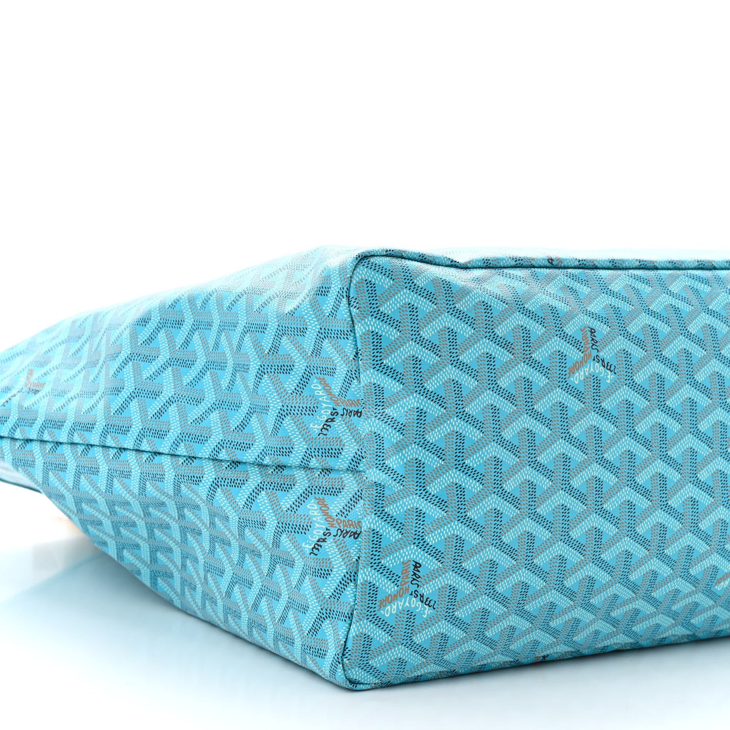 Goyardine Saint Louis GM Balise Beach Towel Set Turquoise