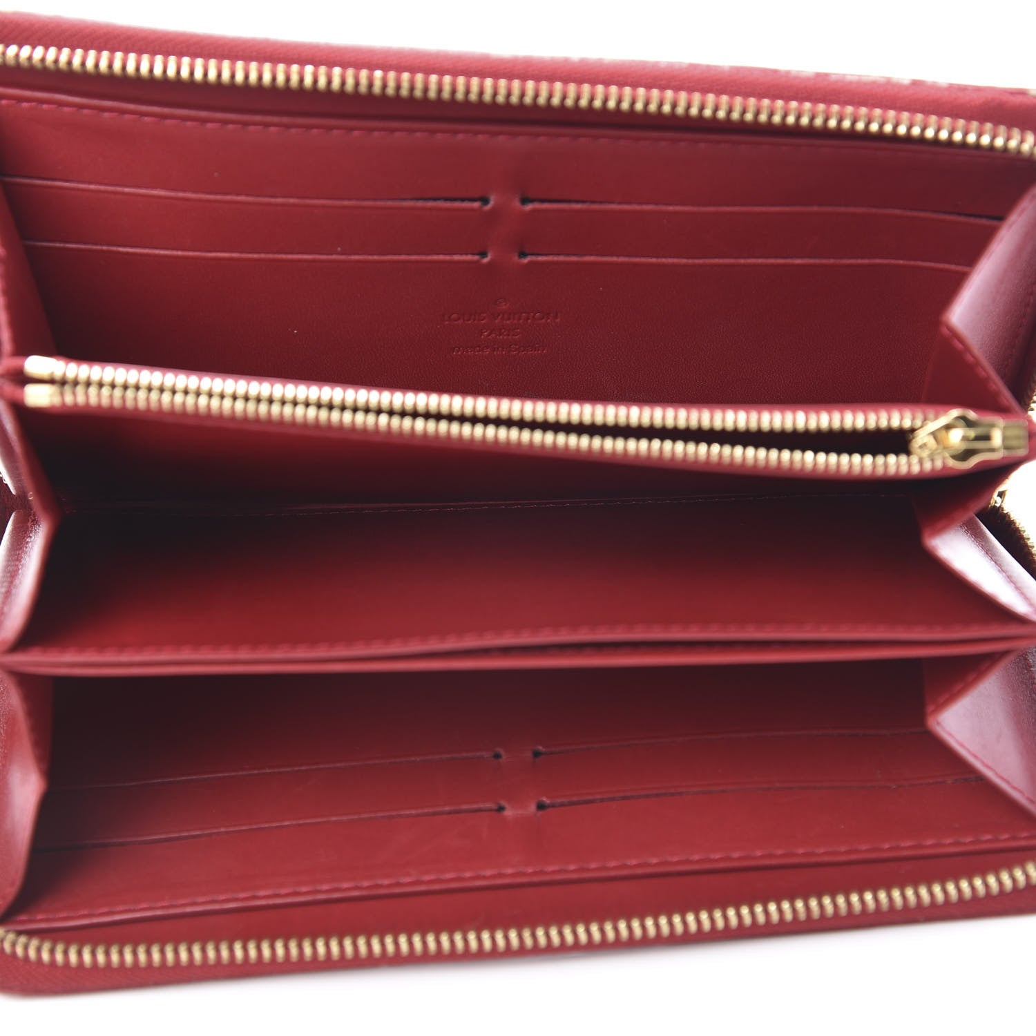 Louis Vuitton Vernis Zippy Wallet Pomme D'Amour 5 of 13