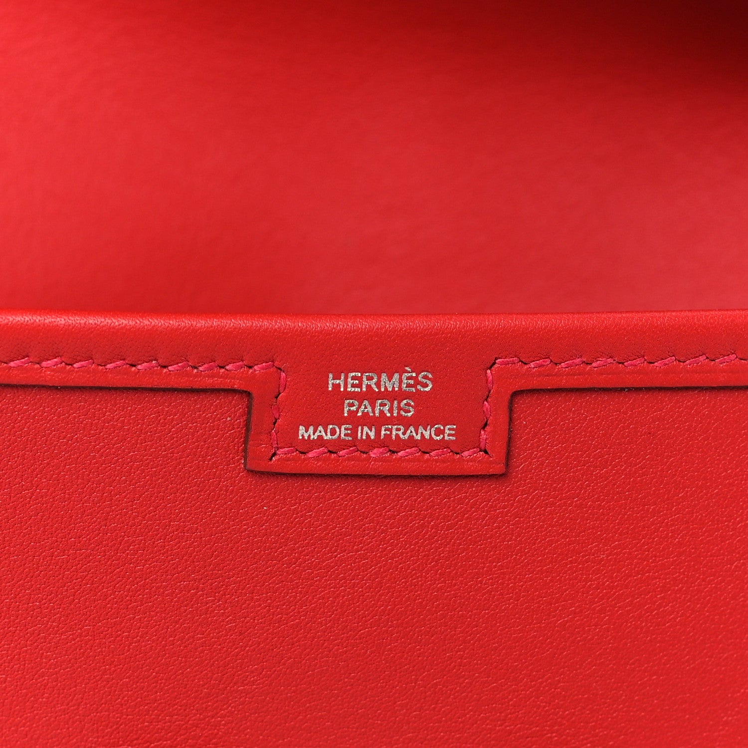 Hermes Swift Jige Elan 29 Clutch Rouge Casaque 6 of 9