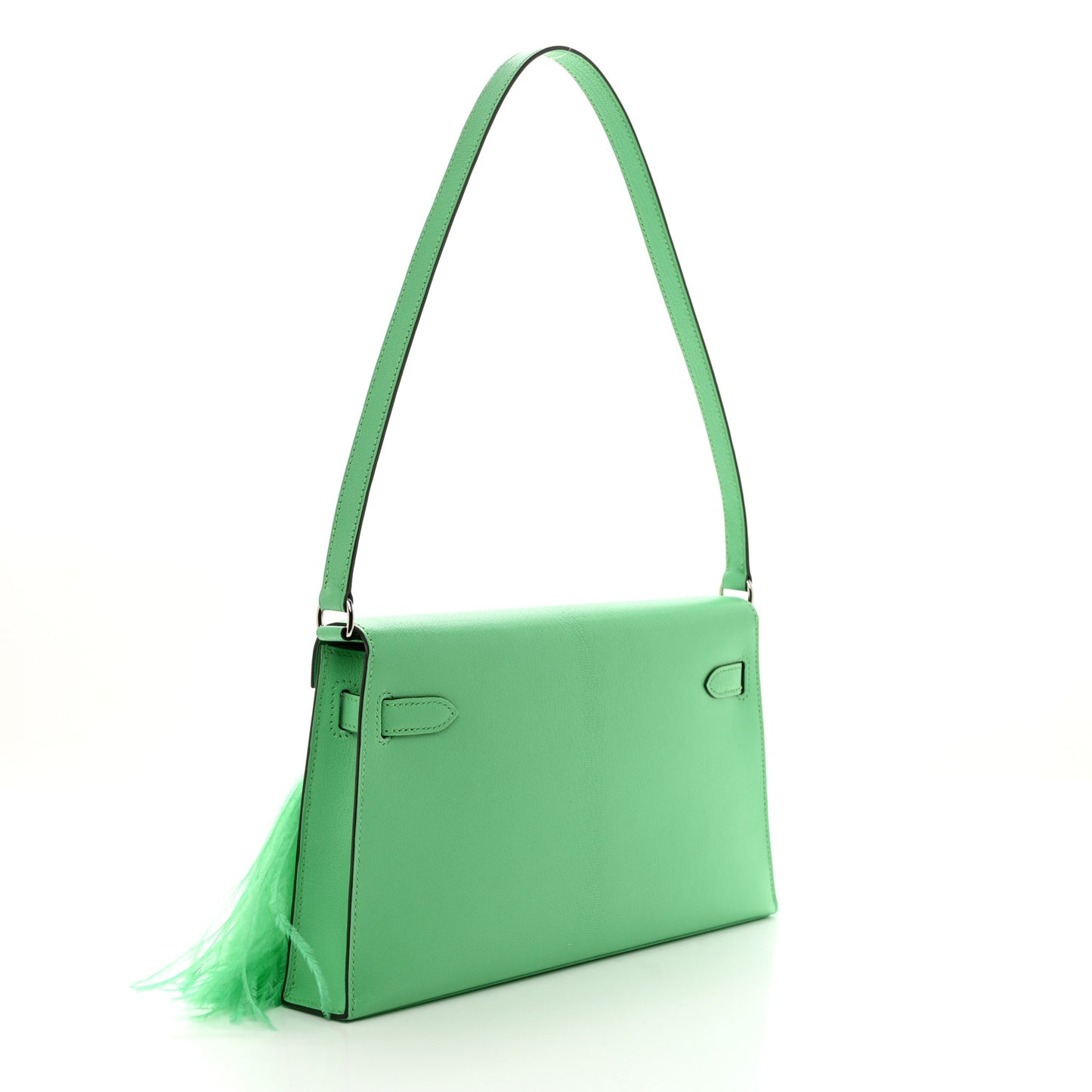 Chevre Ostrich Feather Kelly Elan Vert Comics