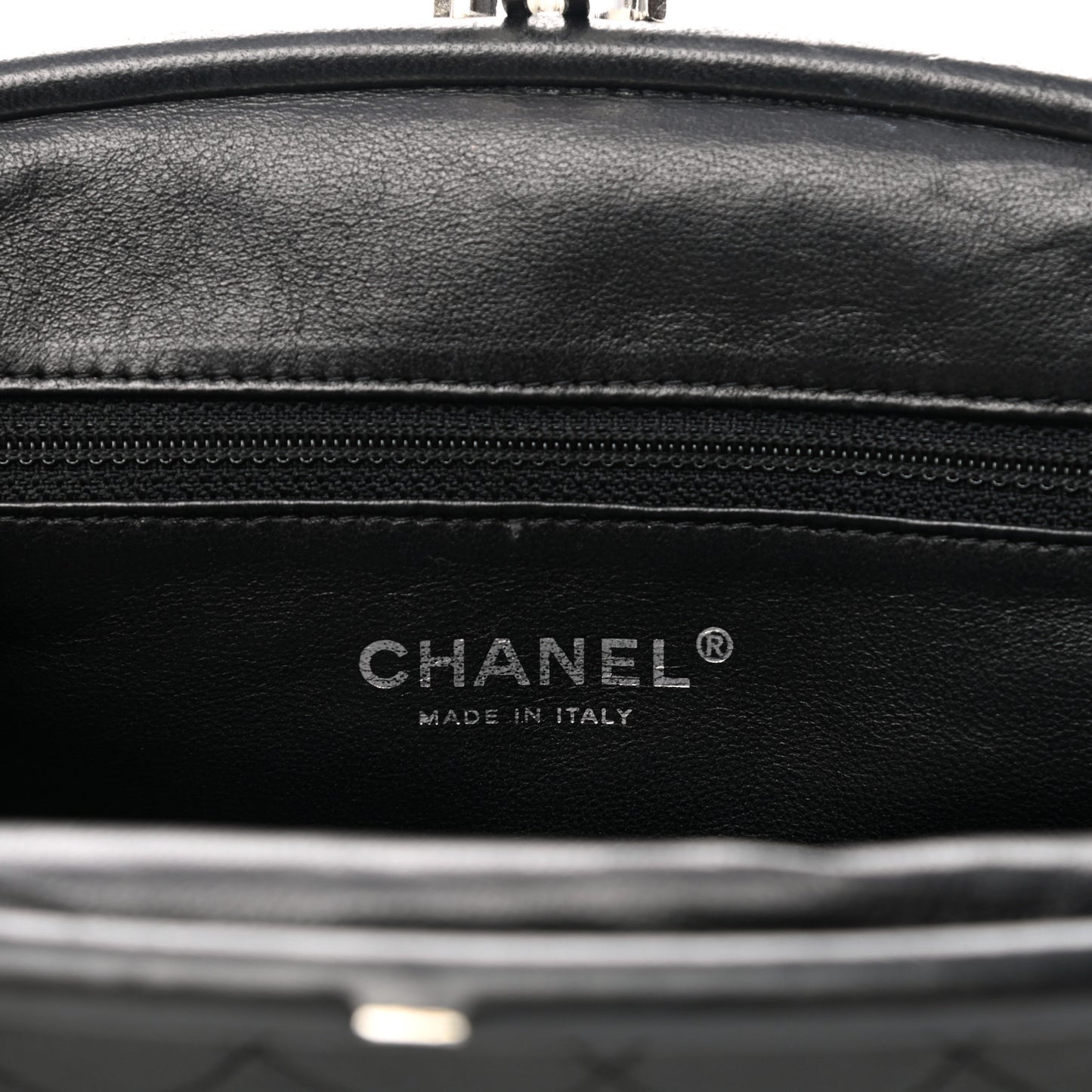 Lambskin Quilted Timeless Clutch Black