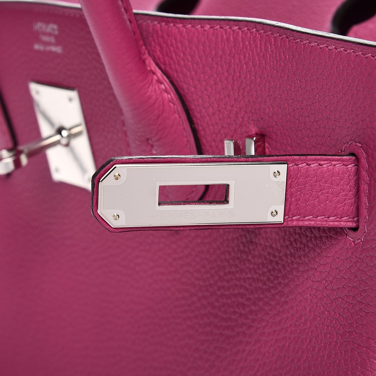 Togo Birkin 30 Rose Pourpre