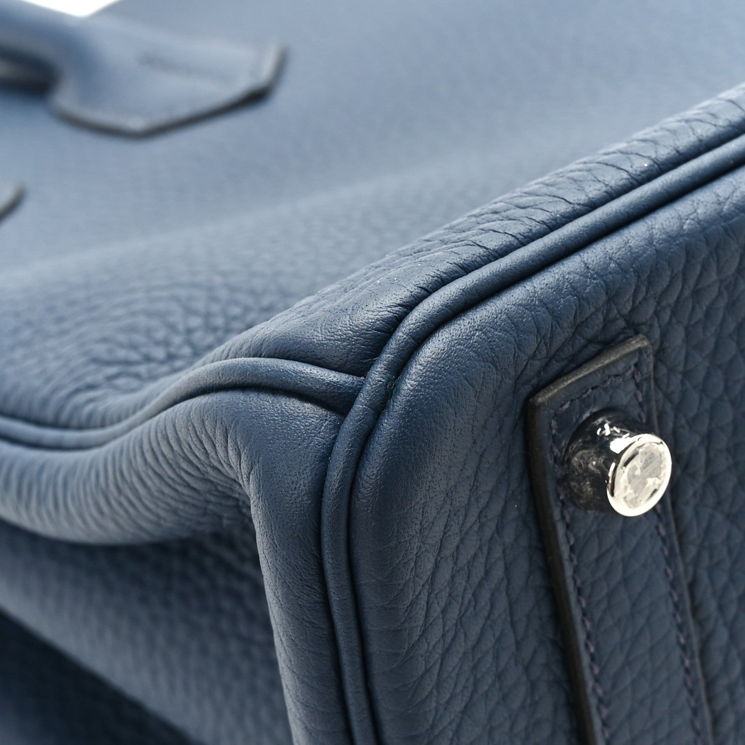 Hermes Togo Verso Birkin 30 Deep Bleu Bleu Zanzibar 10 of 12