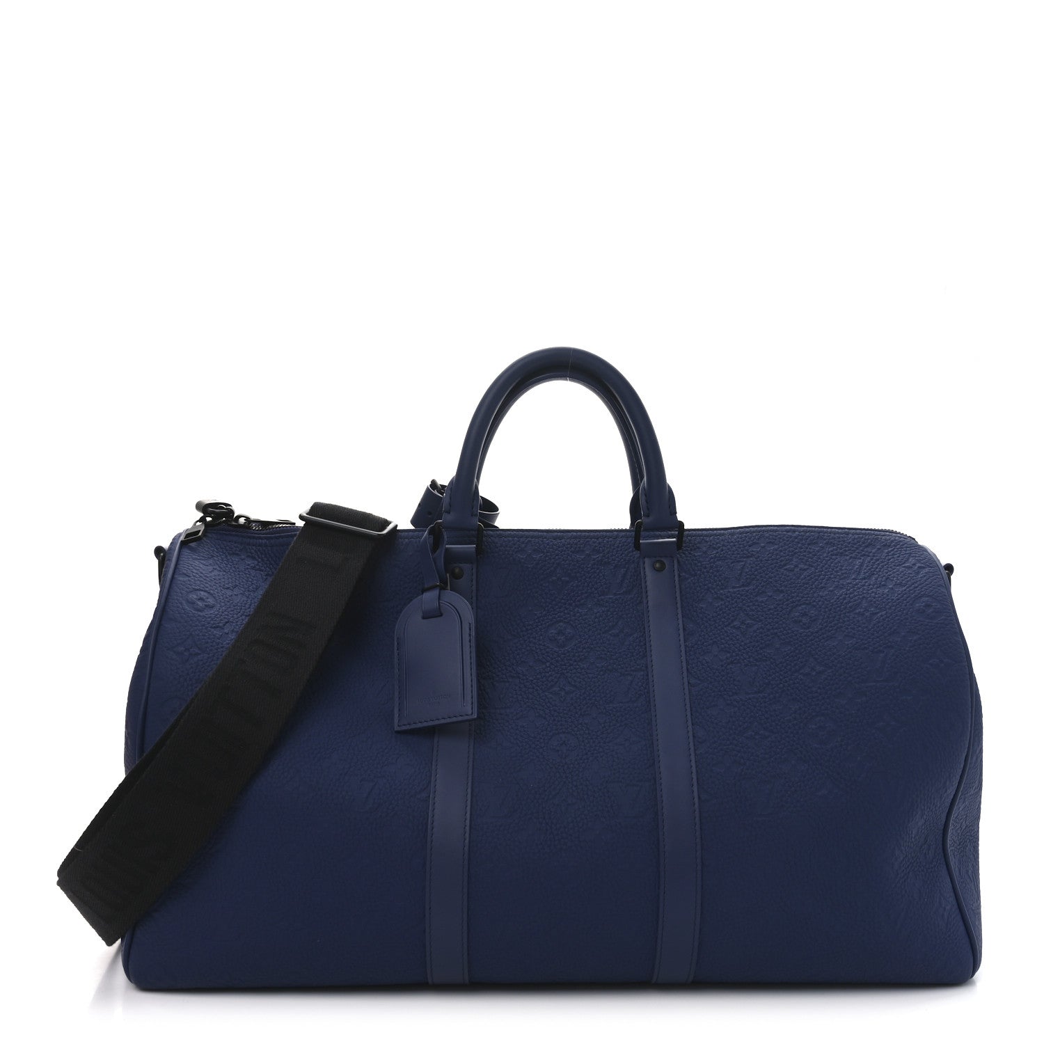 Louis Vuitton Embossed Calfskin Monogram Shadow Keepall