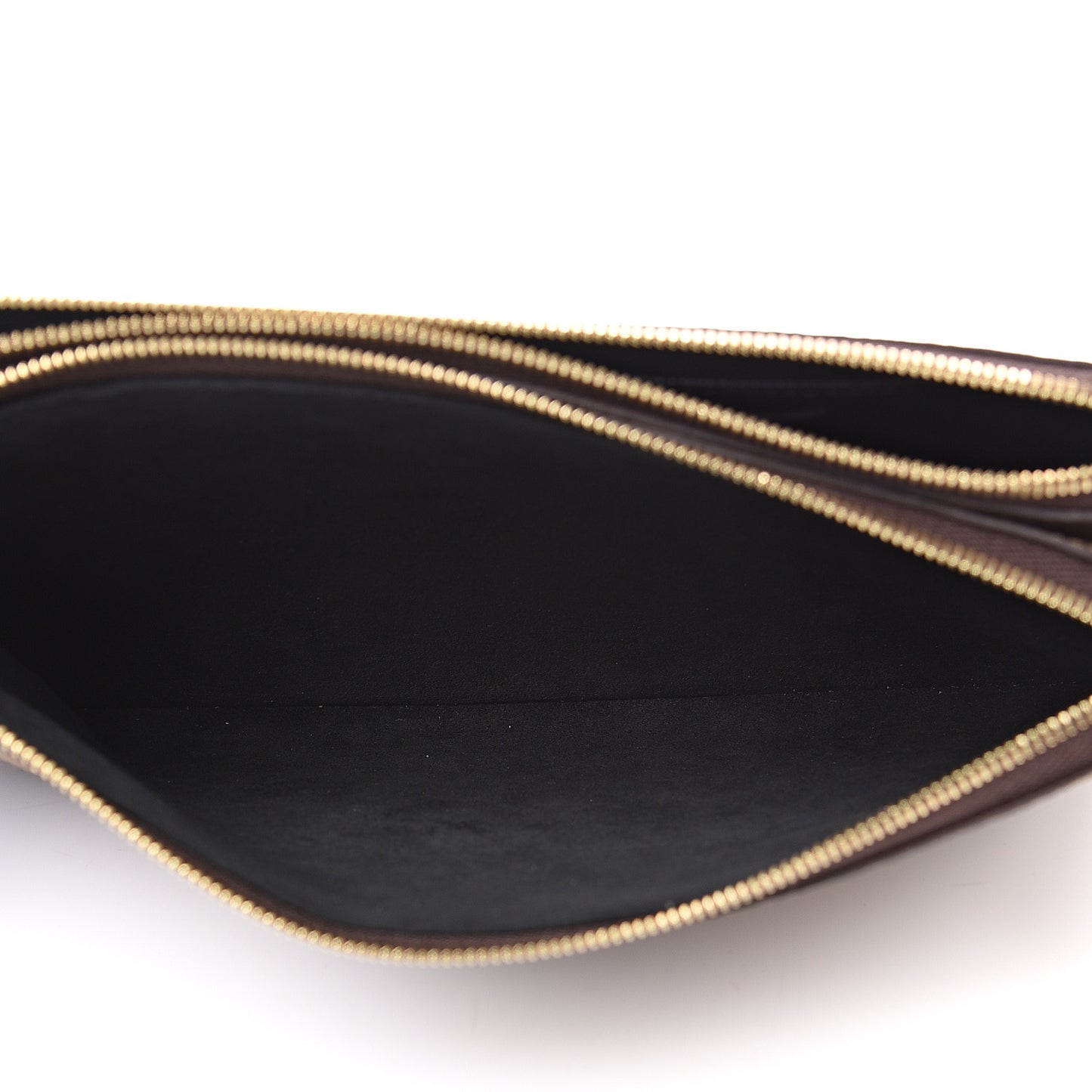 Reverse Monogram Giant Double Zip Pochette
