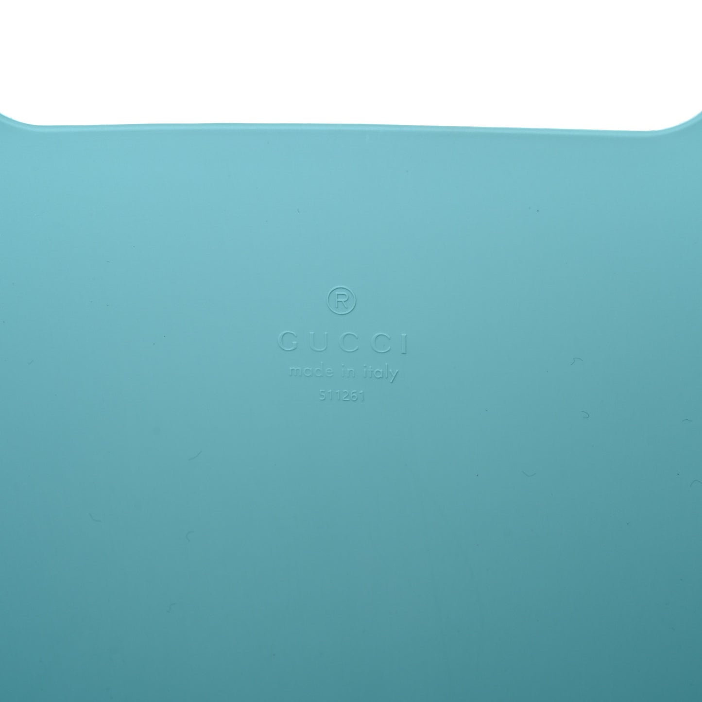 Rubber Oversized Logo Tote Teal