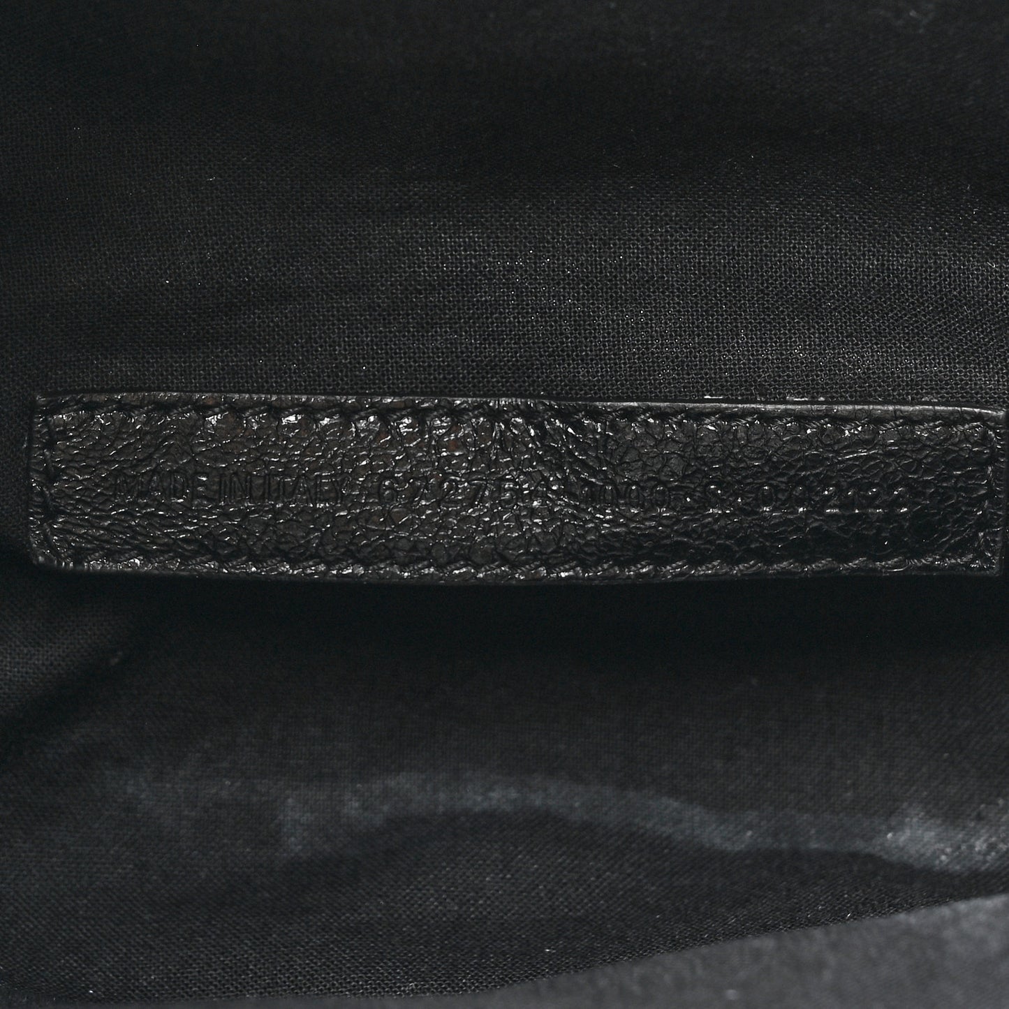 Agneau Arena Medium Le Cagole Shoulder Bag Black