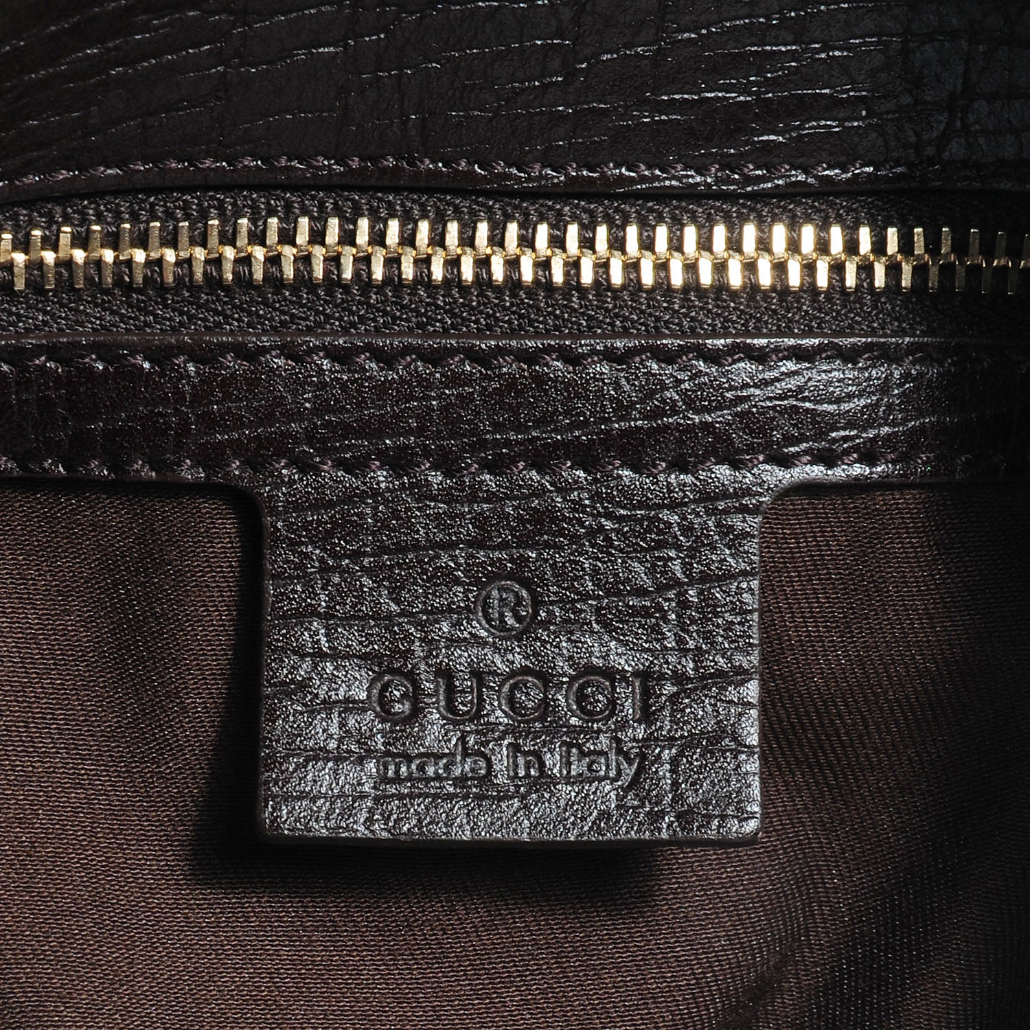Gucci Monogram Large Horsebit Hobo Brown 6 of 7