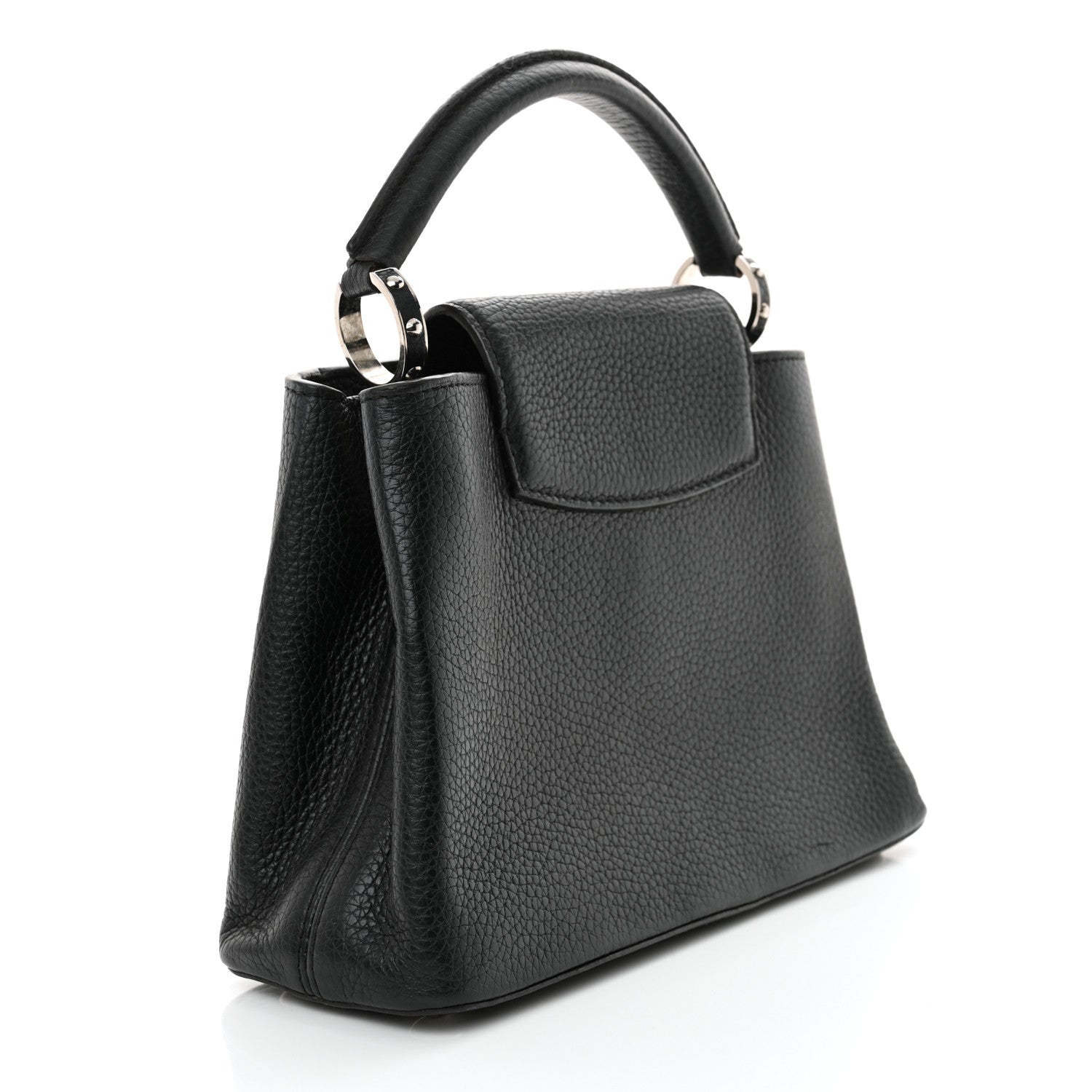 Louis Vuitton Taurillon Capucines BB Black 3 of 13