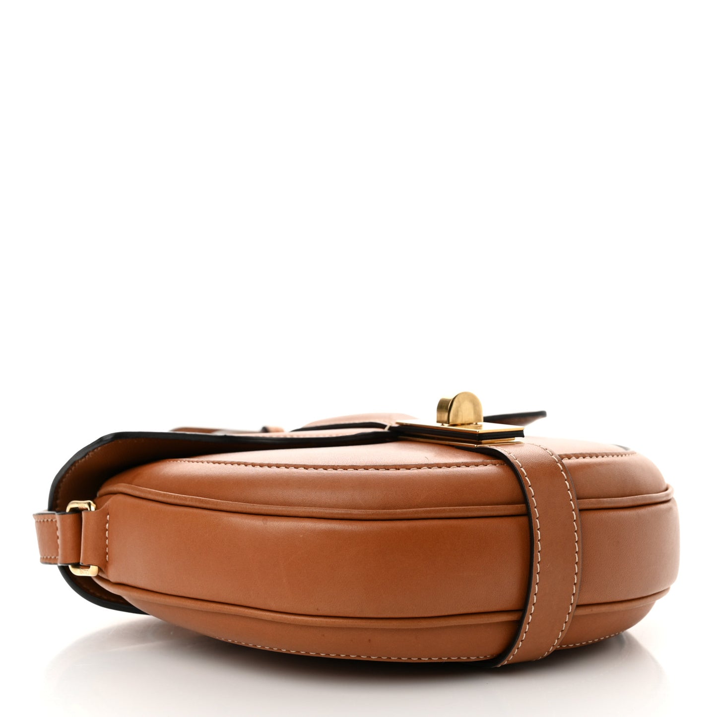 Natural Calfskin Besace Small 16 Tan