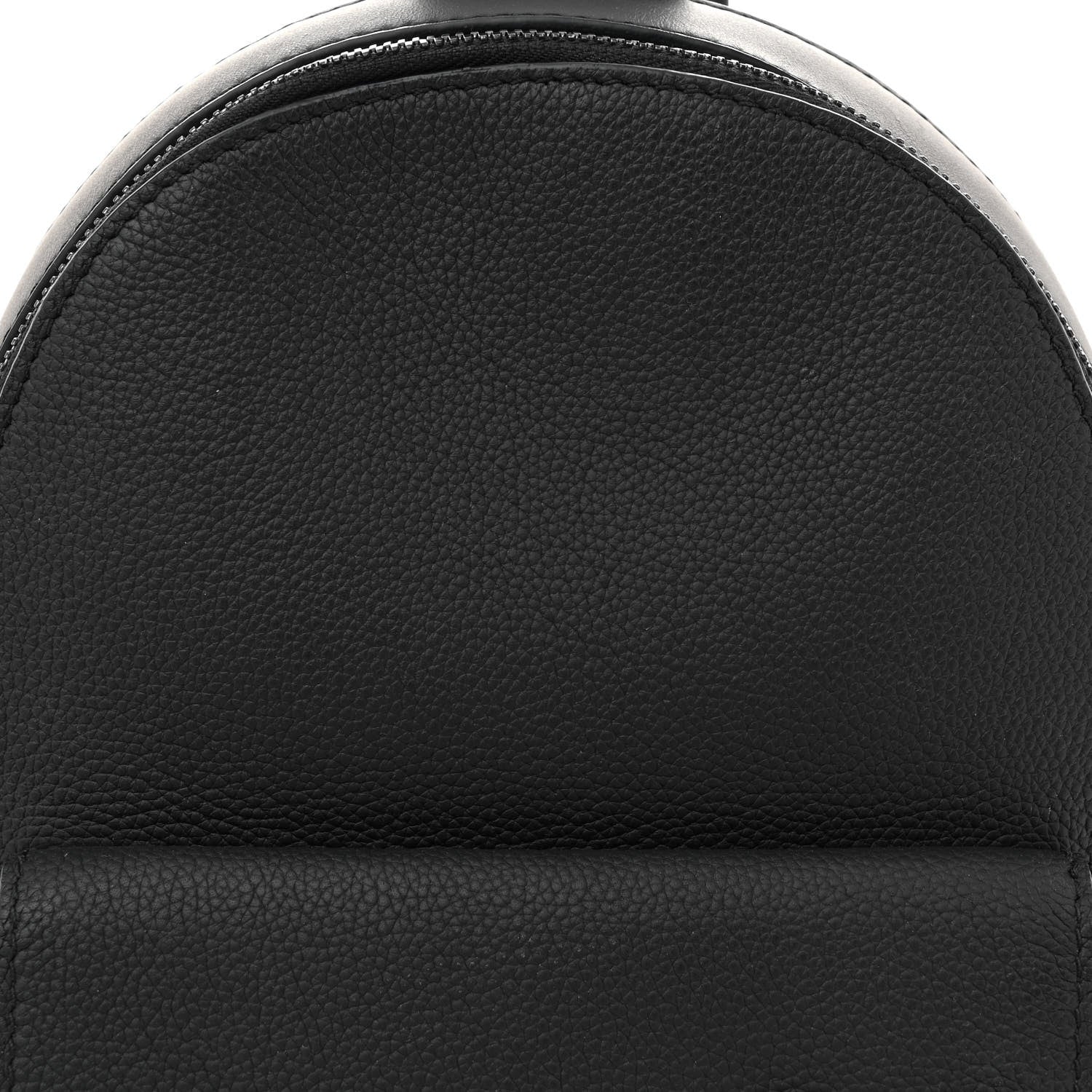 Louis Vuitton Grained Cowhide Aerogram Pilot Slingbag Black 7 of 11