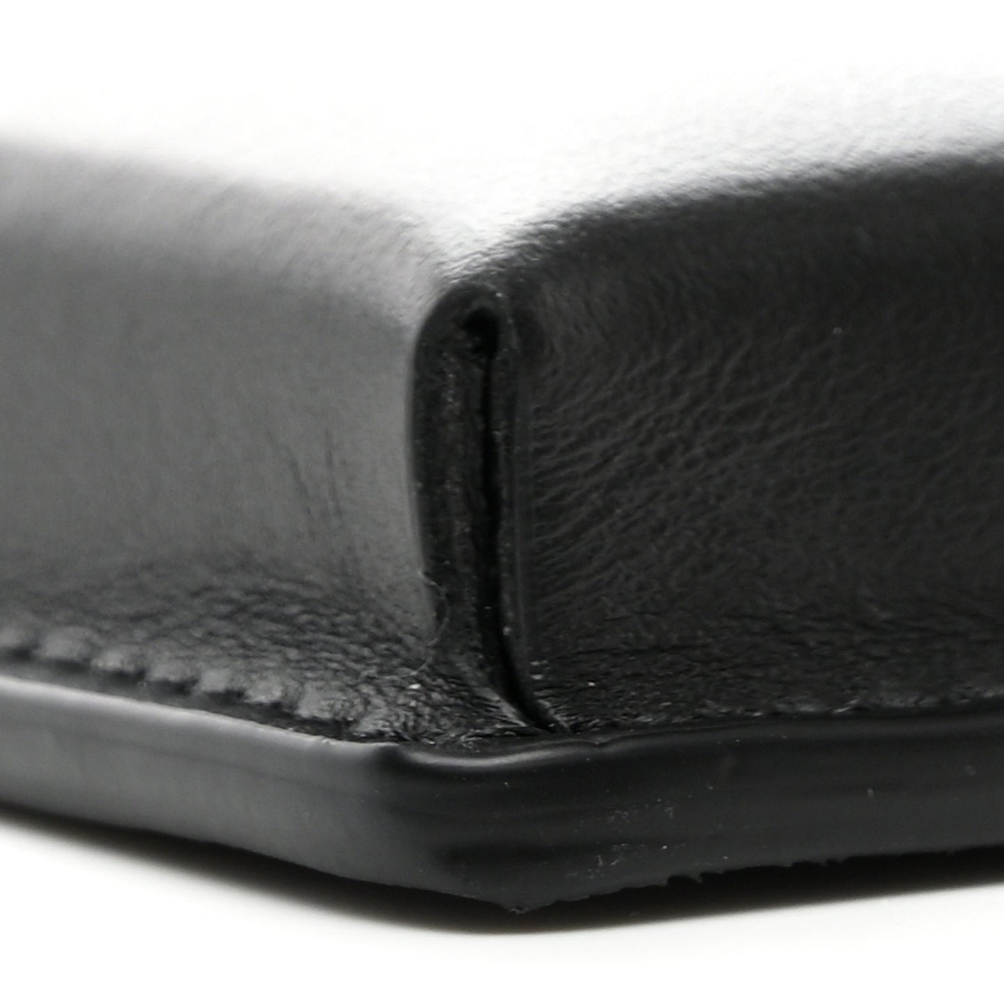 Calfskin Multi Pocket Belt Black