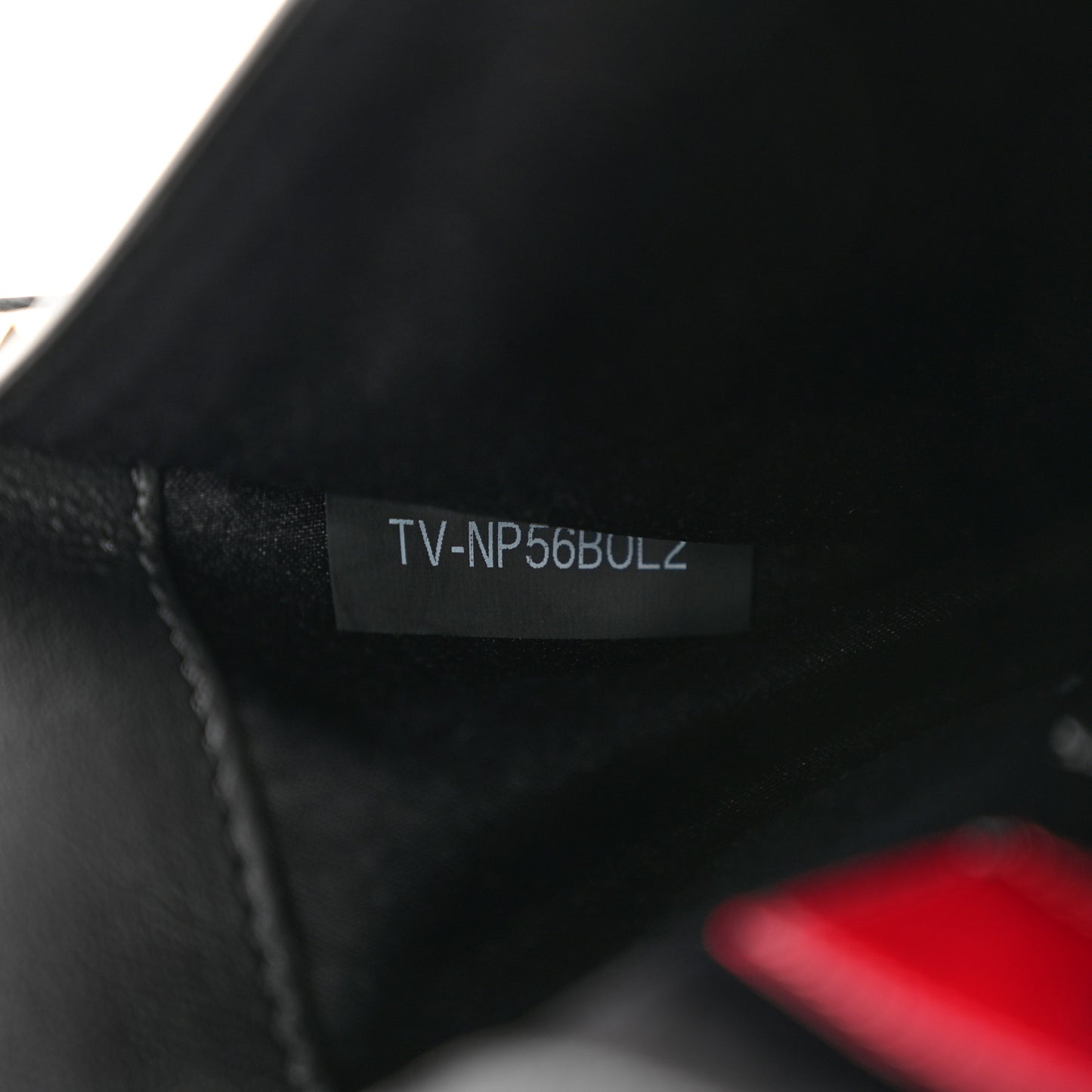 Vitello Large Rockstud Envelope Clutch Black