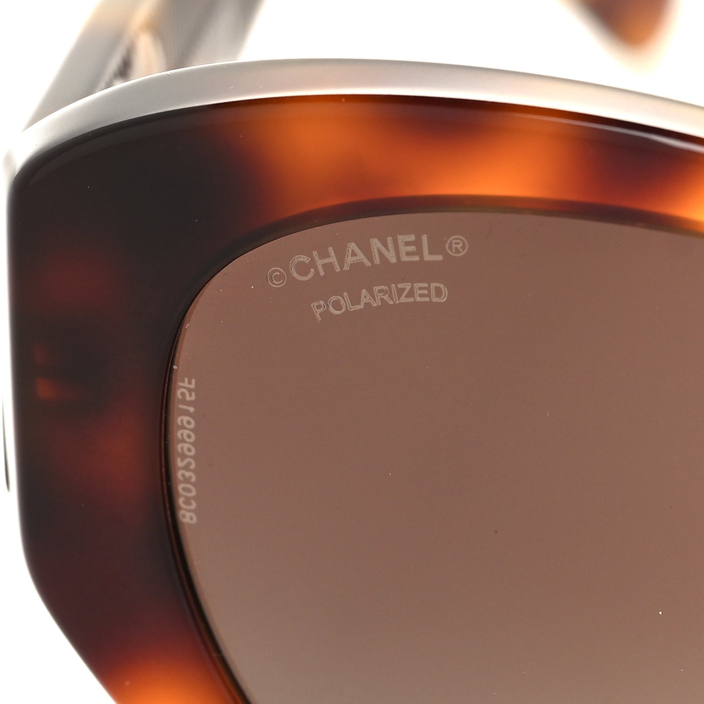 Acetate Polarized Butterfly Large CC Sunglasses 5492-A Tortoise