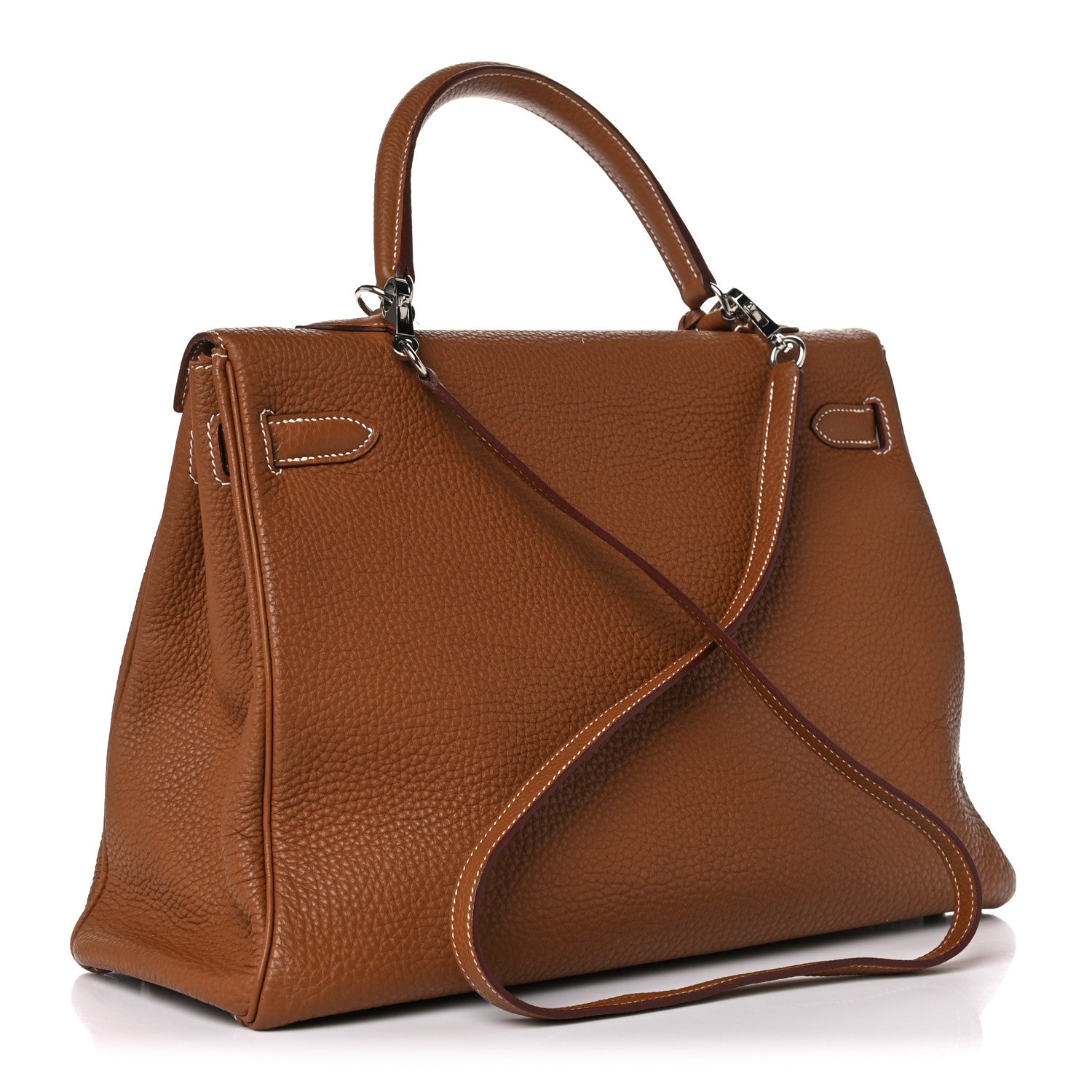 Hermes Togo Kelly Retourne 35 Gold 3 of 25