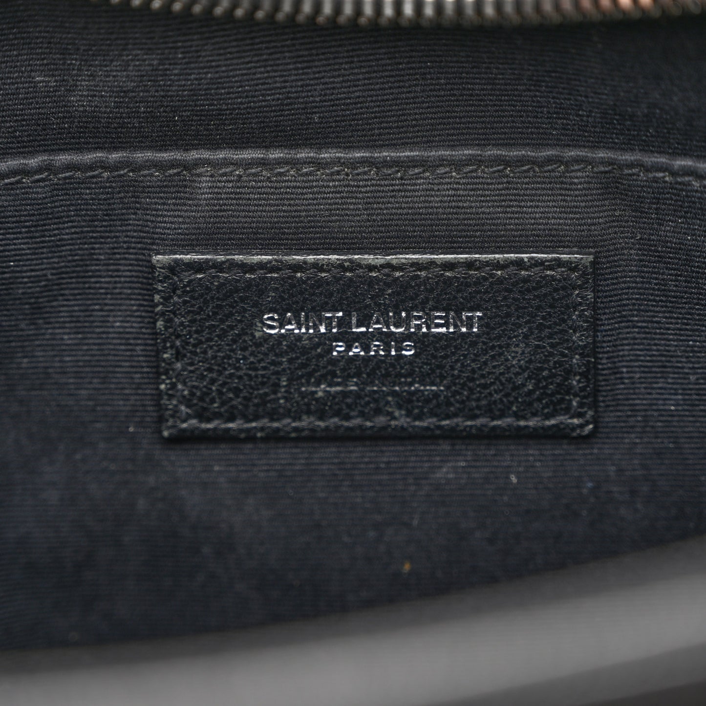 Lambskin Monogram Small Lou Camera Bag Black