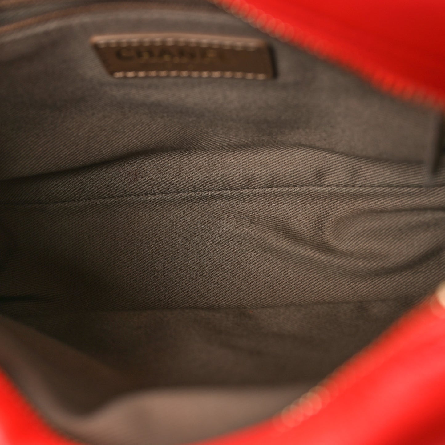 Goatskin Quilted Large Casual Trip Camera Case Bag Red