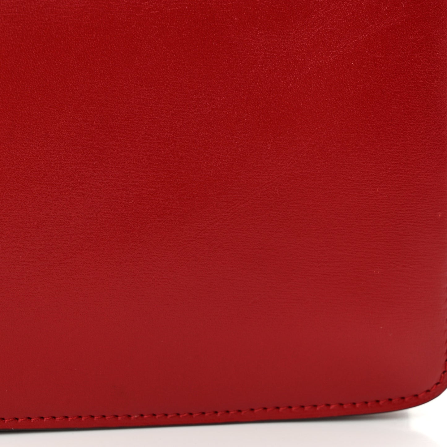Smooth Calfskin Small Classic Box Flap Bag Red