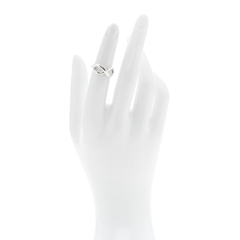 Sterling Silver Infinity Ring 46 3.75