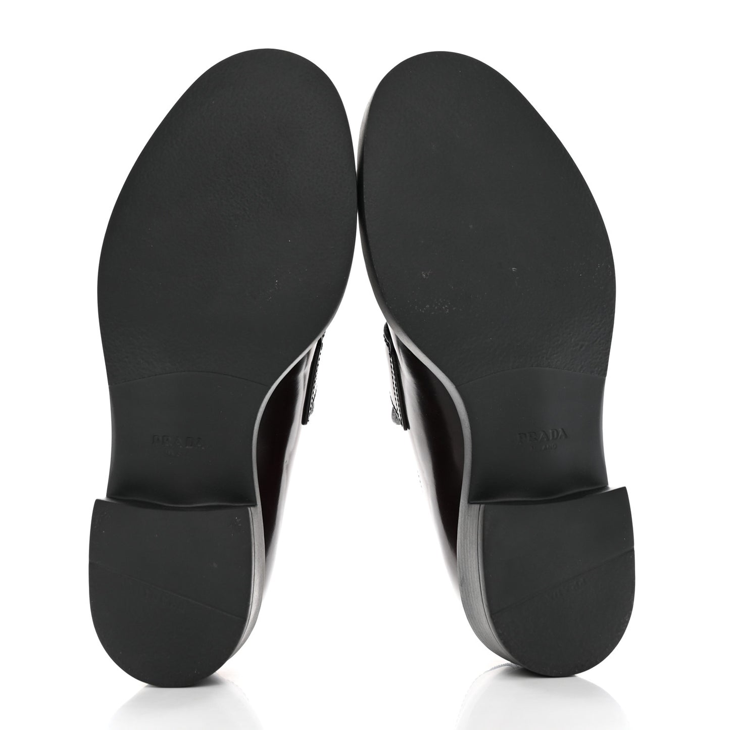Spazzolato Metal Triangle Logo 50mm Loafers 39 Bruciatio Fume