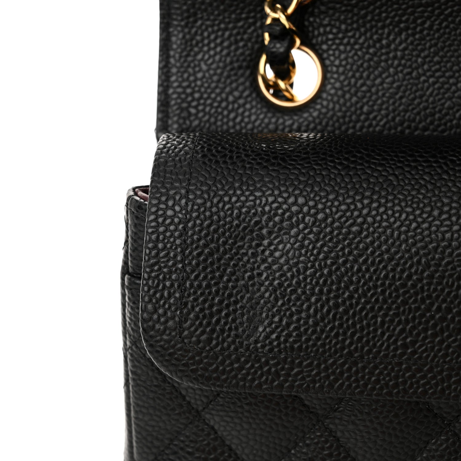 Chanel Caviar Quilted Small Double Flap Black 11 of 16