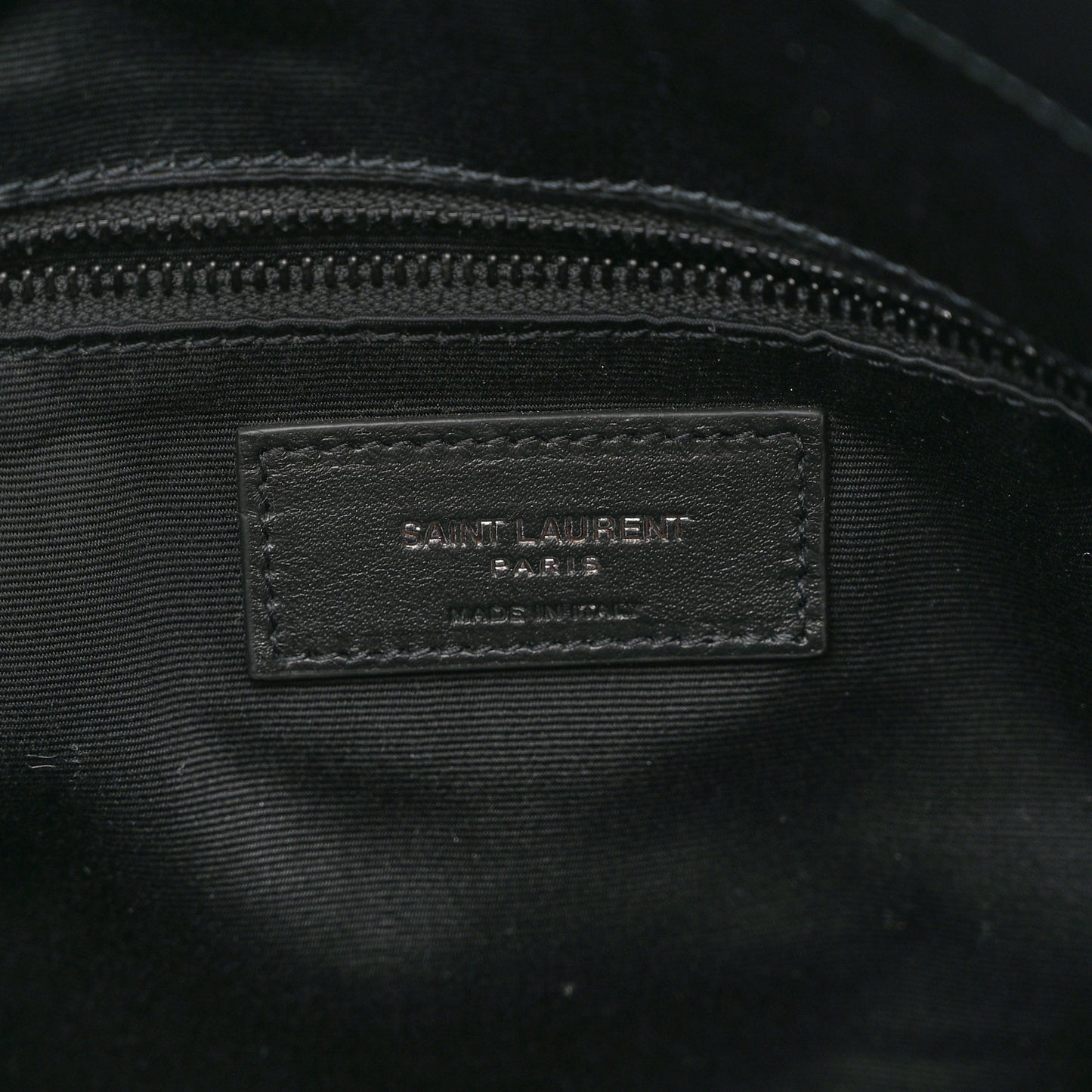 Crinkled Calfskin Matelasse Monogram Large Niki Shopper Tote Black