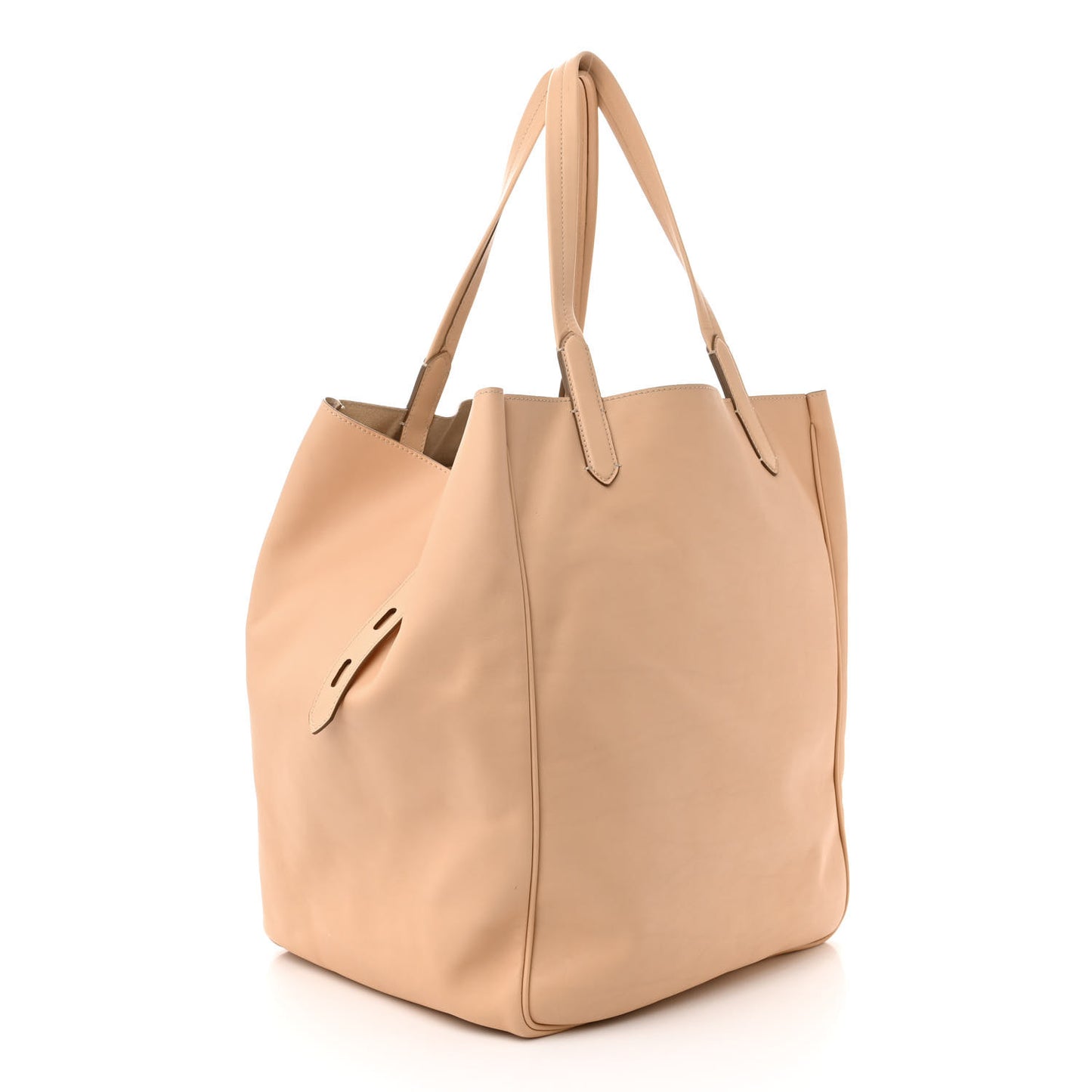 Calfskin Medium Hollywood T Twist Tote Oat