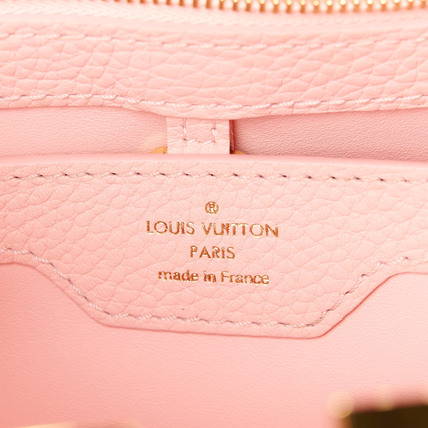 Louis Vuitton Taurillon Scrunchie Capucines BB Bubble Gum Pink 6 of 9