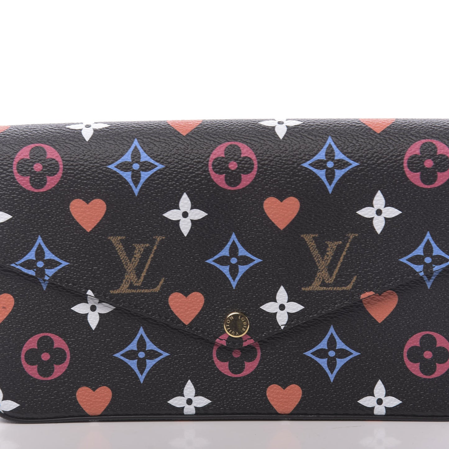 Game On Felicie Chain Wallet Black