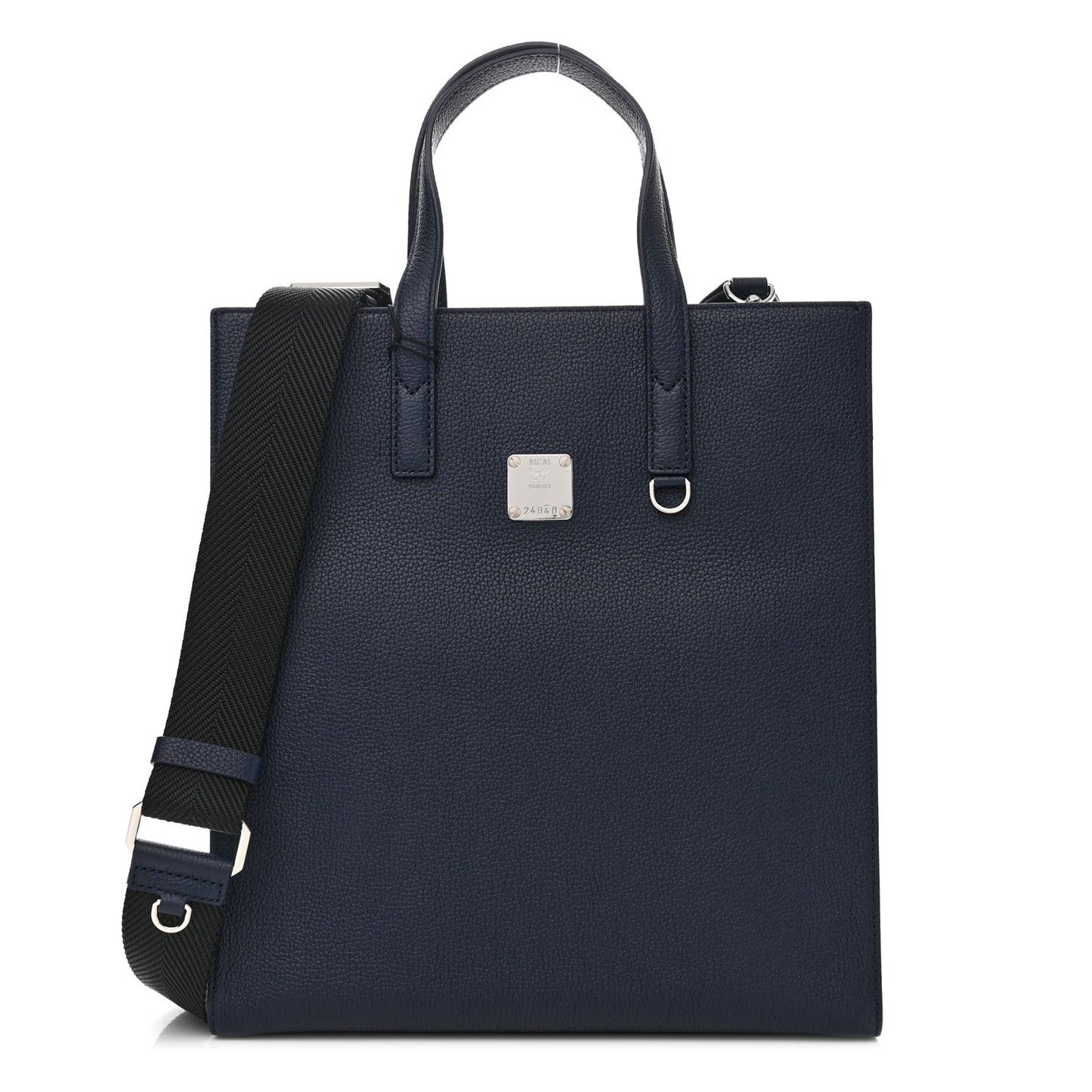 Calfskin Small Portuna Tote Black