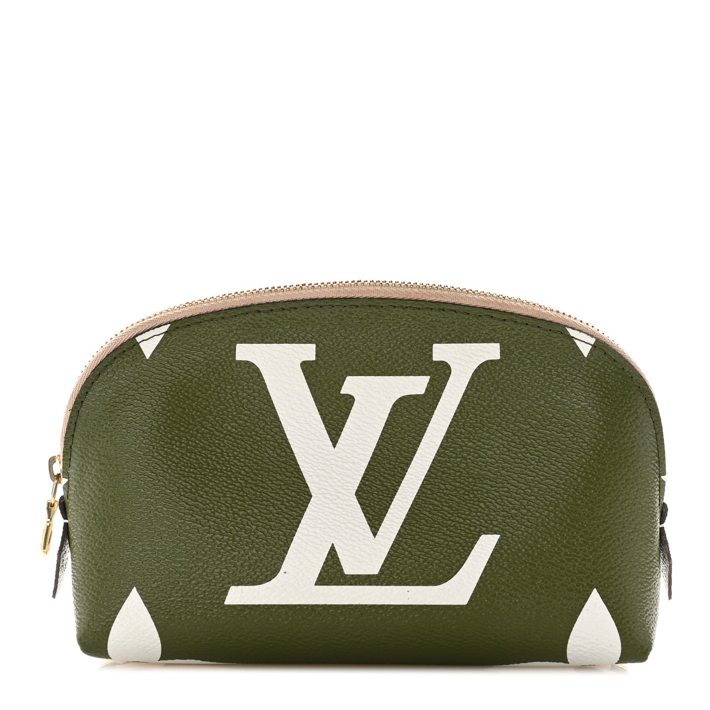 Monogram Giant Cosmetic Pouch Kaki