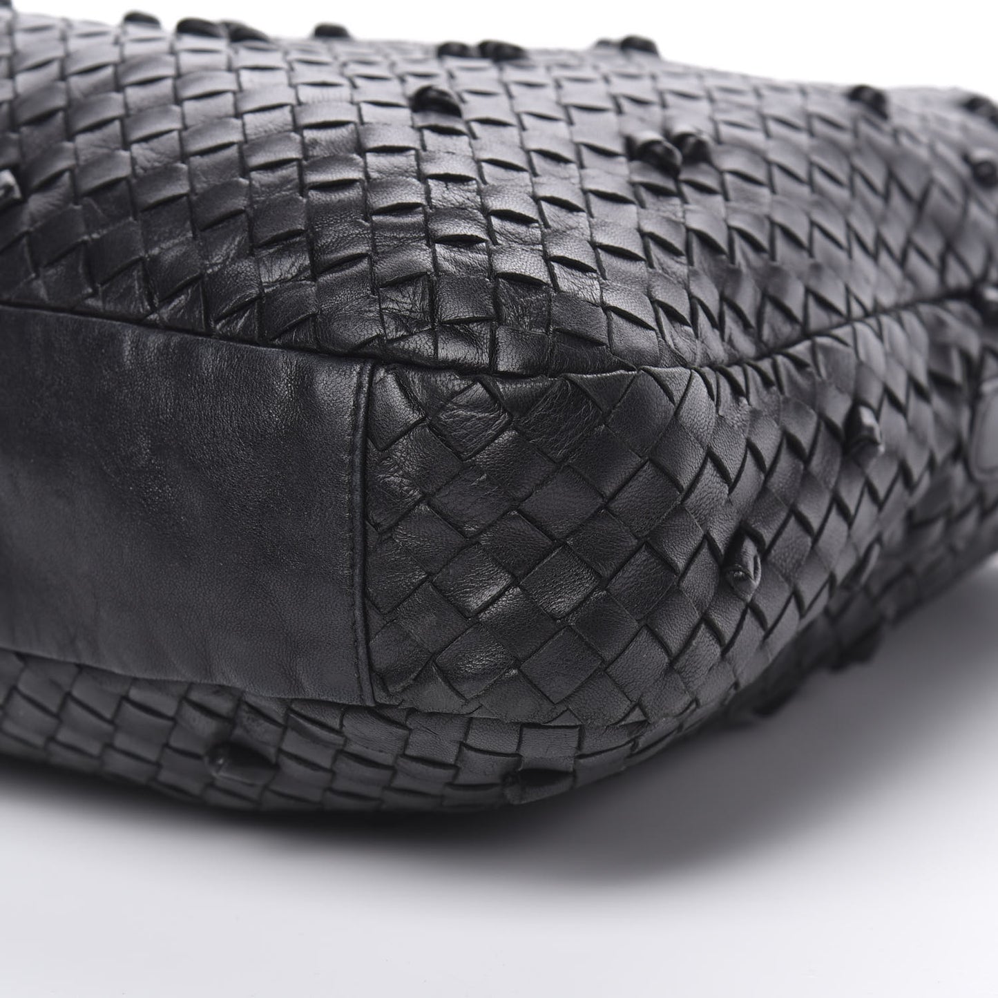 Nappa Intrecciato Naruto Knot Hobo Black