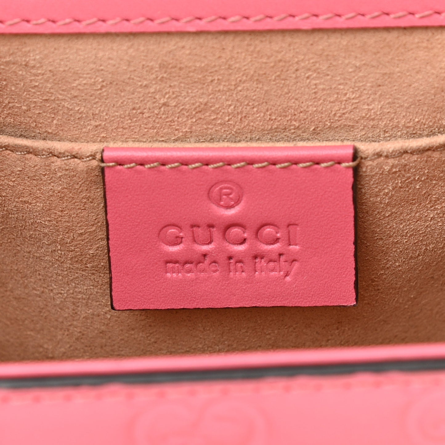 Guccissima Small Padlock Shoulder Bag Flush