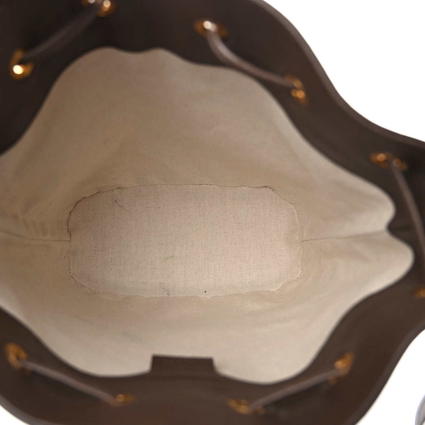GG Supreme Monogram Web Ophidia Bucket Bag Brown