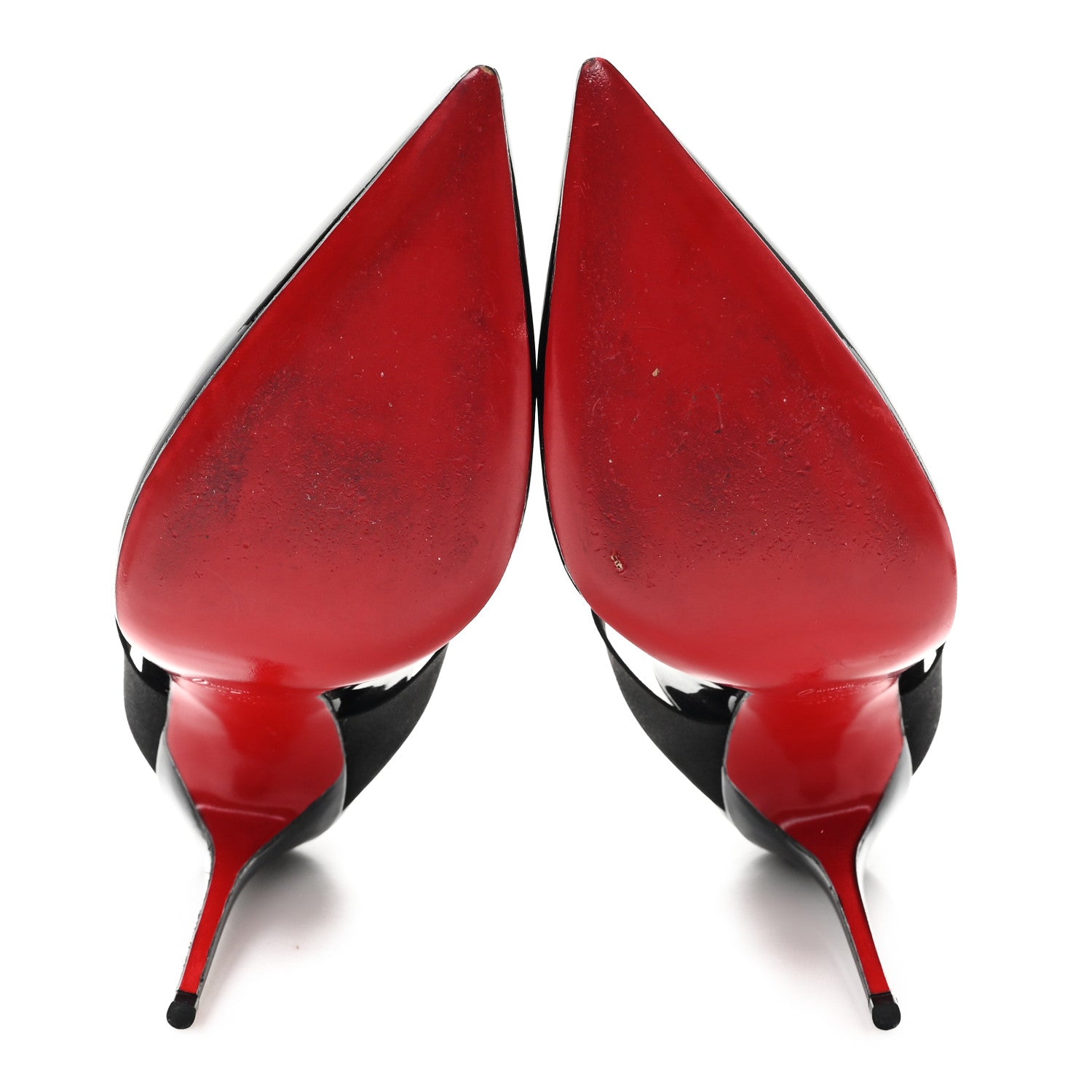 Christian Louboutin Patent Sharpstagram 100 Pumps 38.5 Black 6 of 9