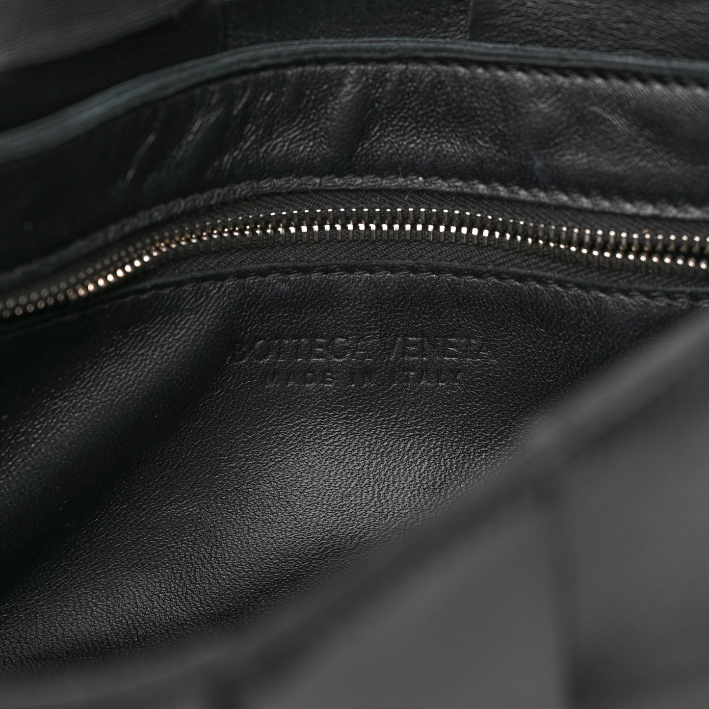 Lambskin Maxi Intrecciato Cassette Crossbody Bag Black