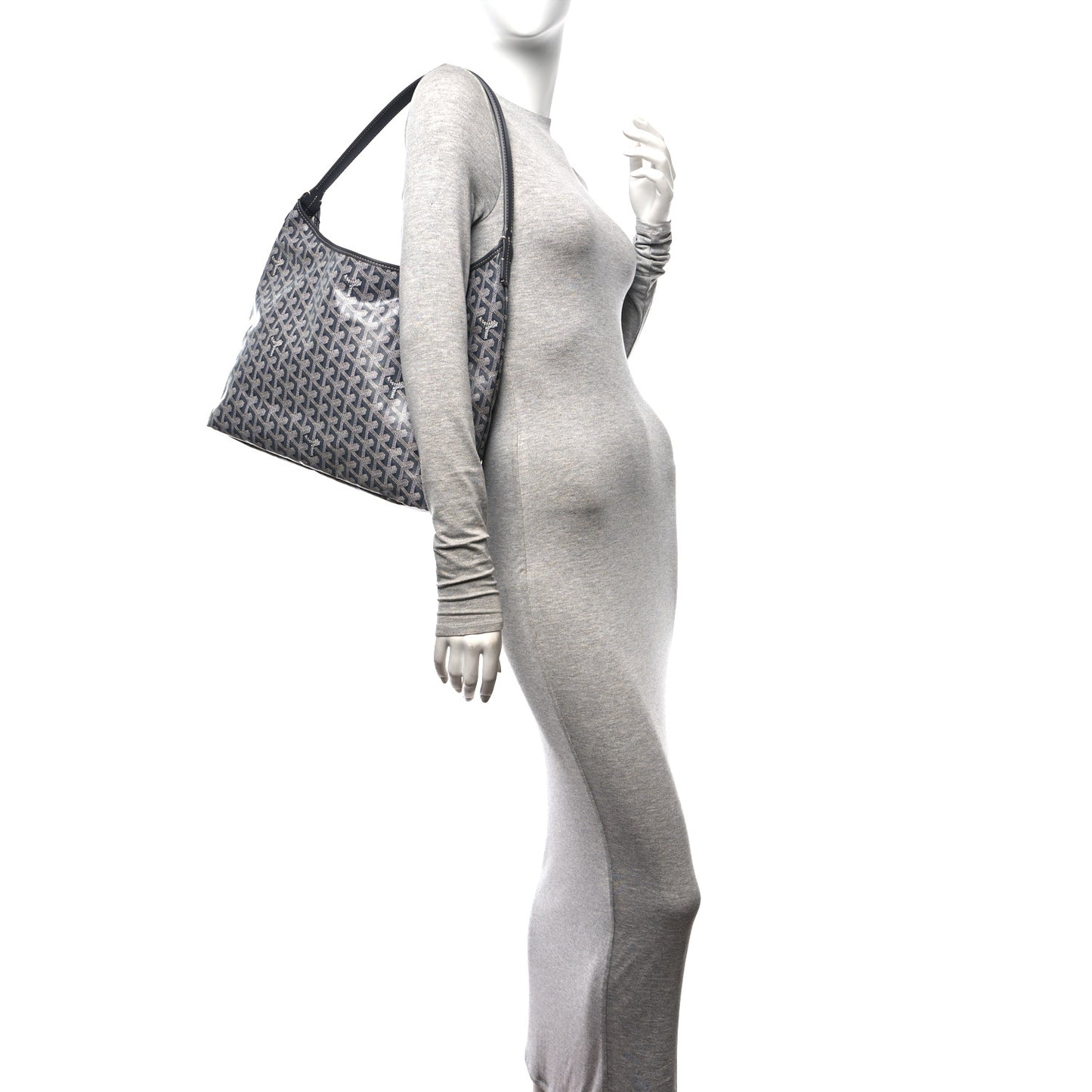 Goyardine Boheme Hobo Grey