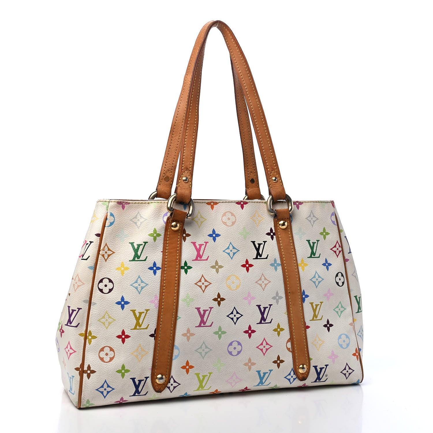 Louis Vuitton Monogram Multicolor Aurelia MM White 2 of 8