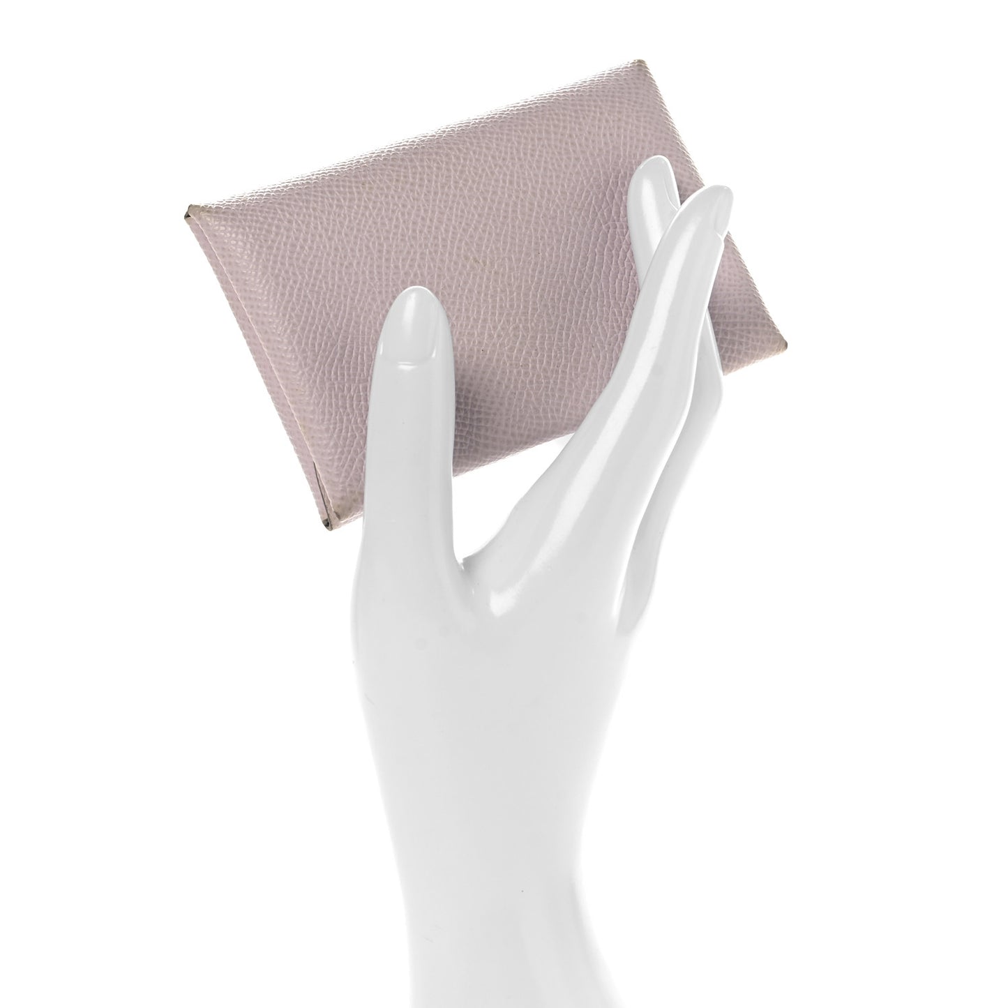 Epsom Calvi Duo Card Case Mauve Pale