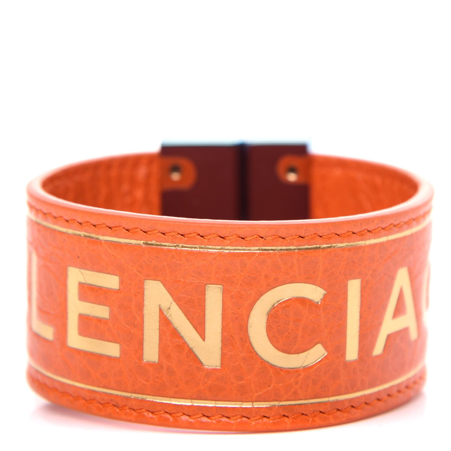 Agneau Logo Blanket Bracelet Sanguine