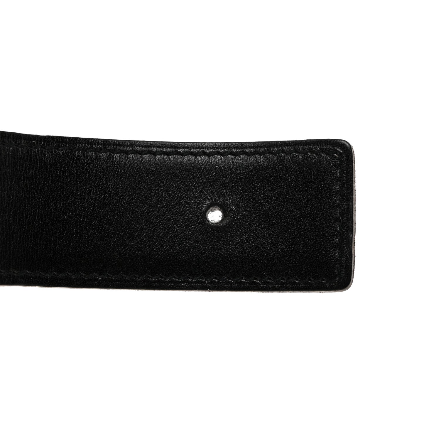 Box Togo 32mm Belt Strap 90 Black Blue Jean