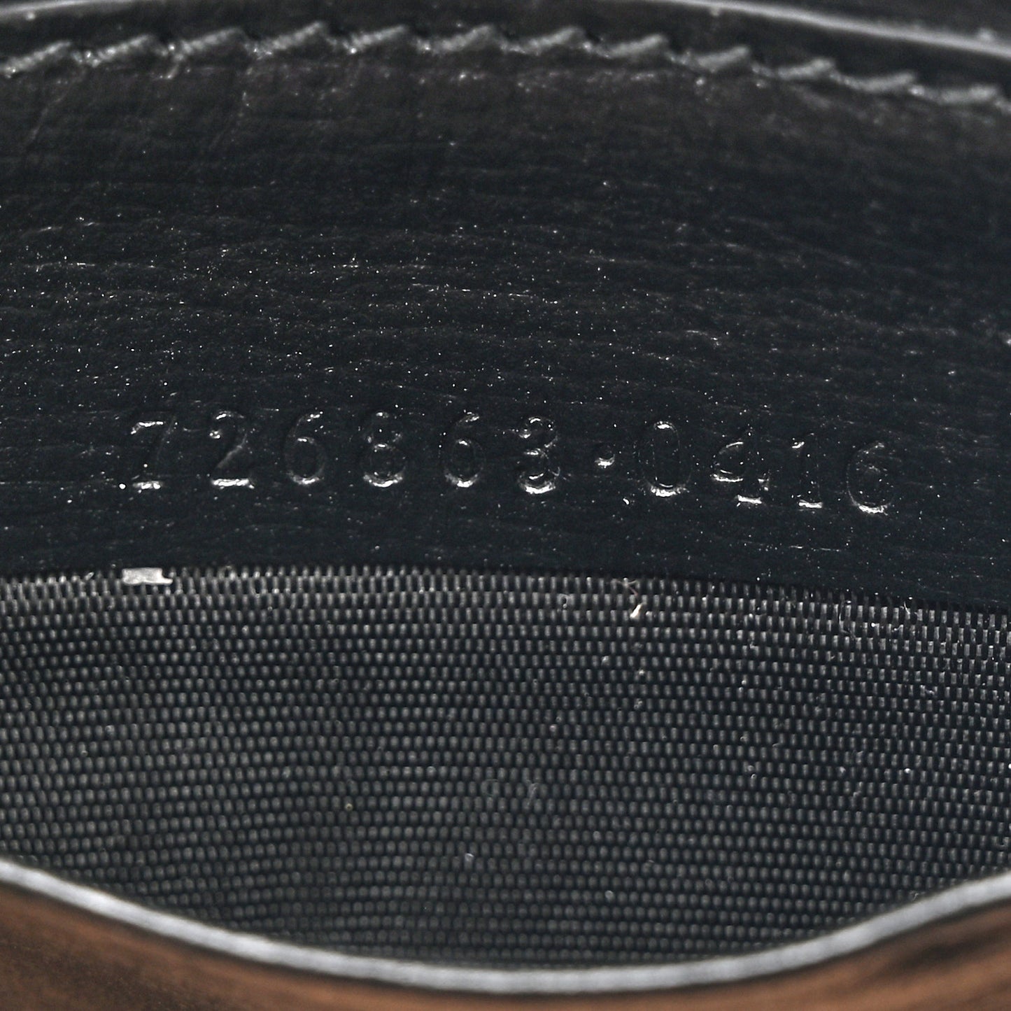 Azalea Calfskin Web Monochrome Horsebit 1955 Wallet On Strap Black