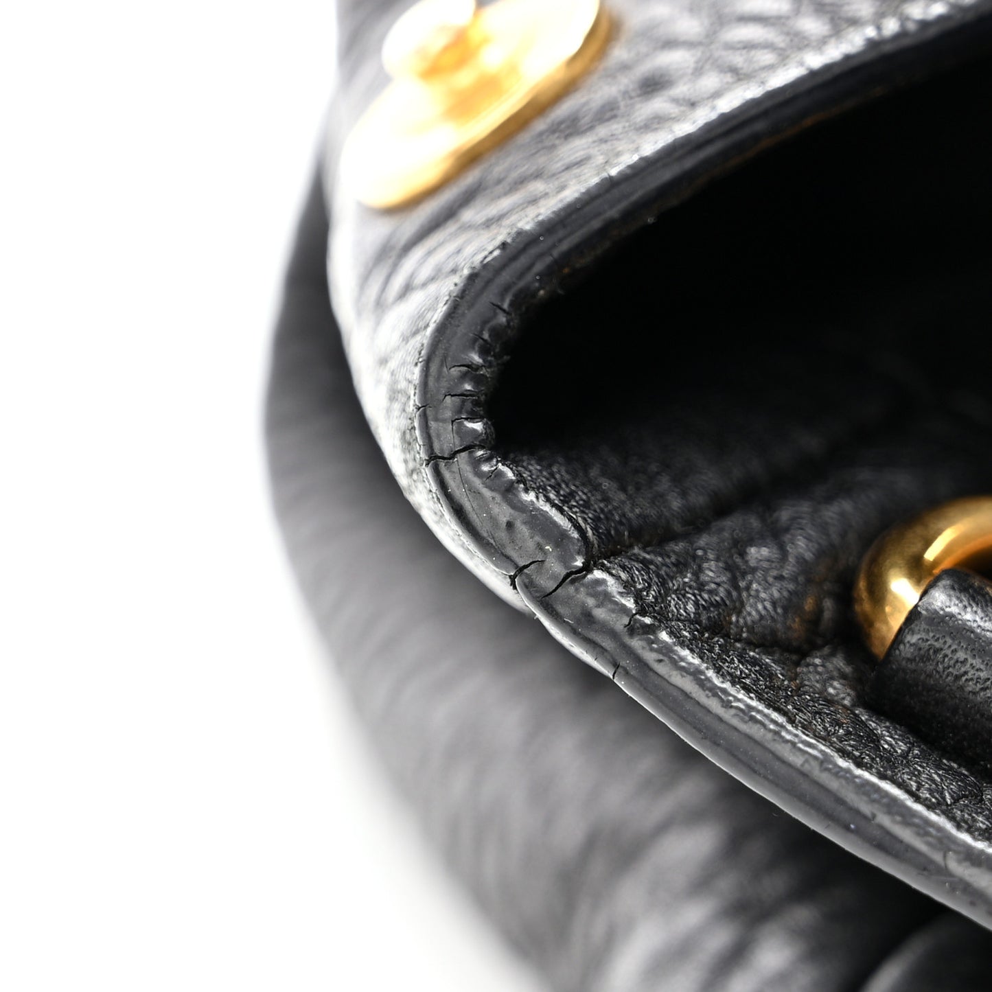 Vitello Daino Tote Black
