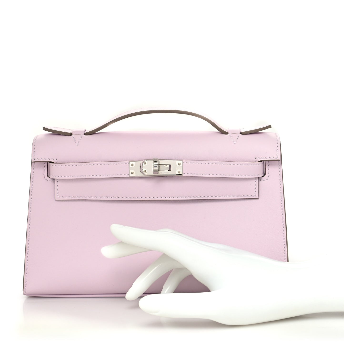 Swift Kelly Pochette Clutch Mauve Pale