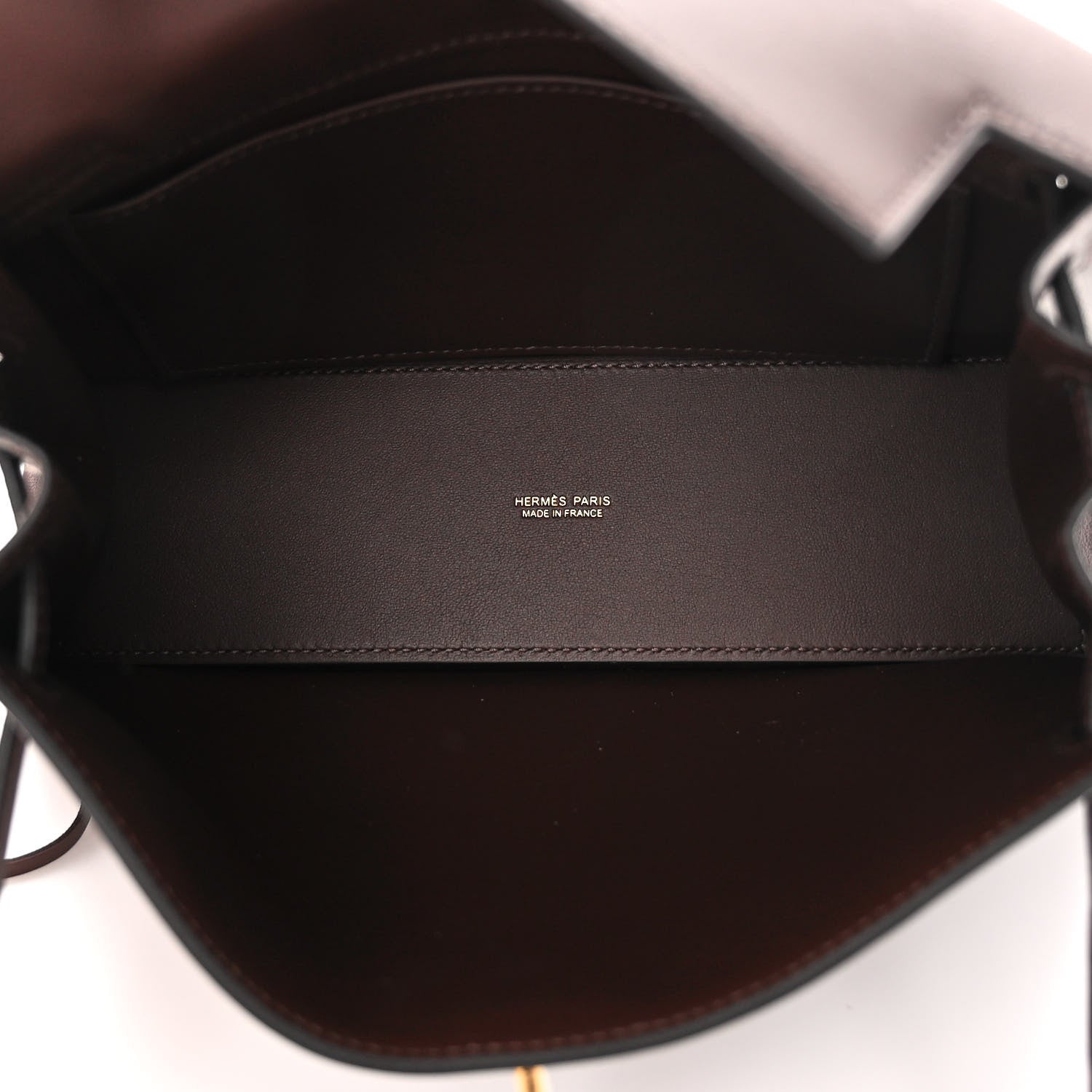 Hermes Swift Kelly Danse Anate Fringed Belt Bag Moka 5 of 11